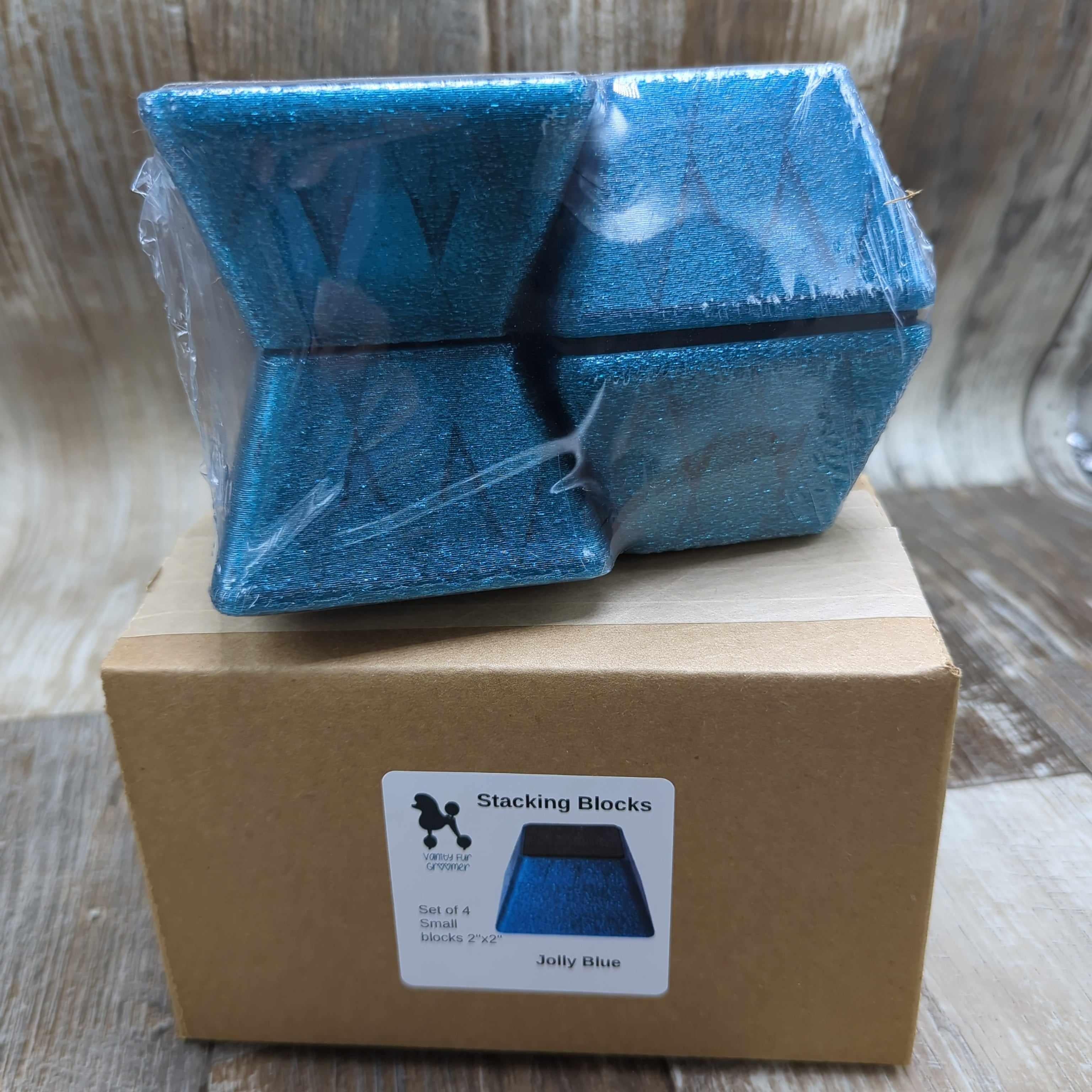 Vanity Fur Stacking Blocks 4pcs