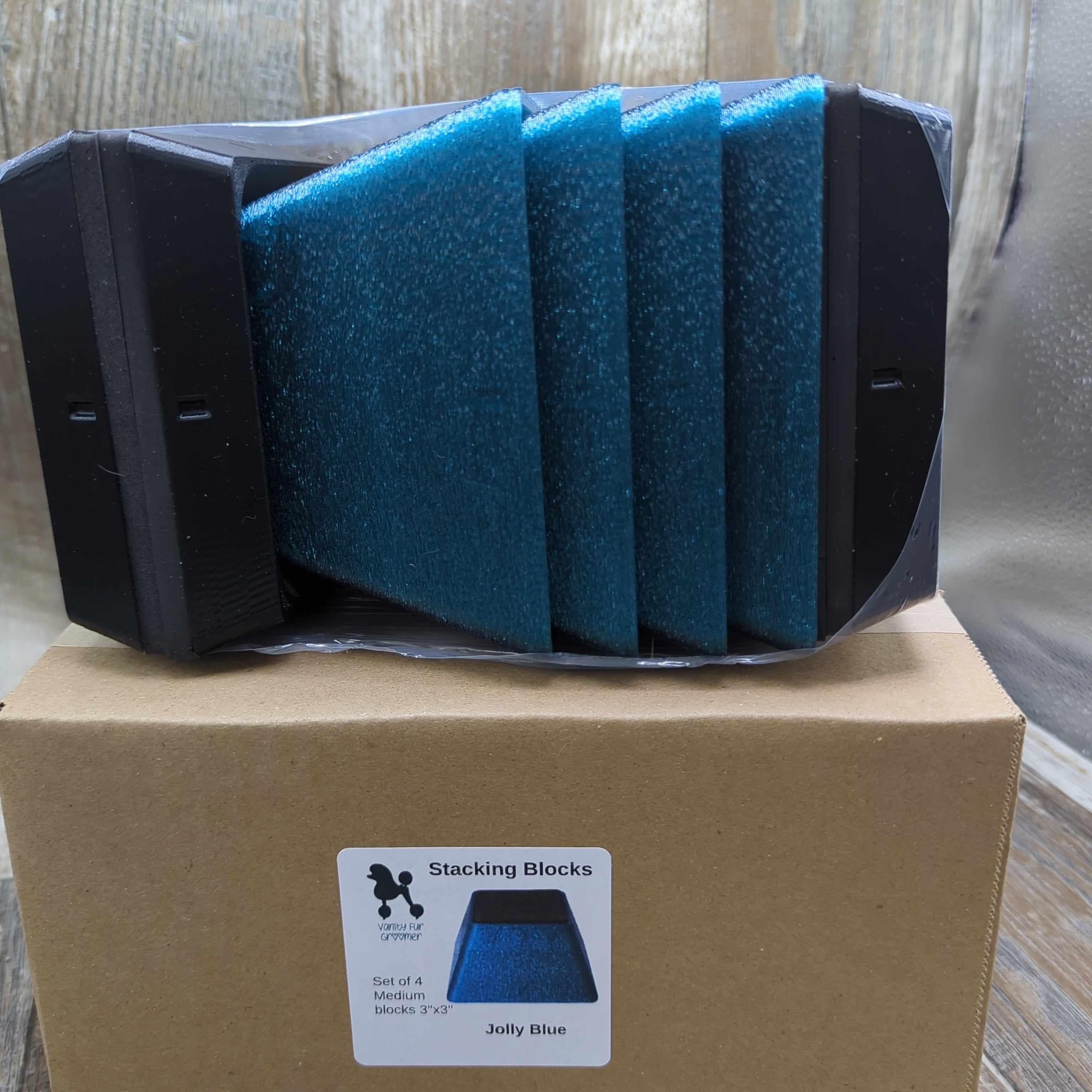 Vanity Fur Stacking Blocks 4pcs