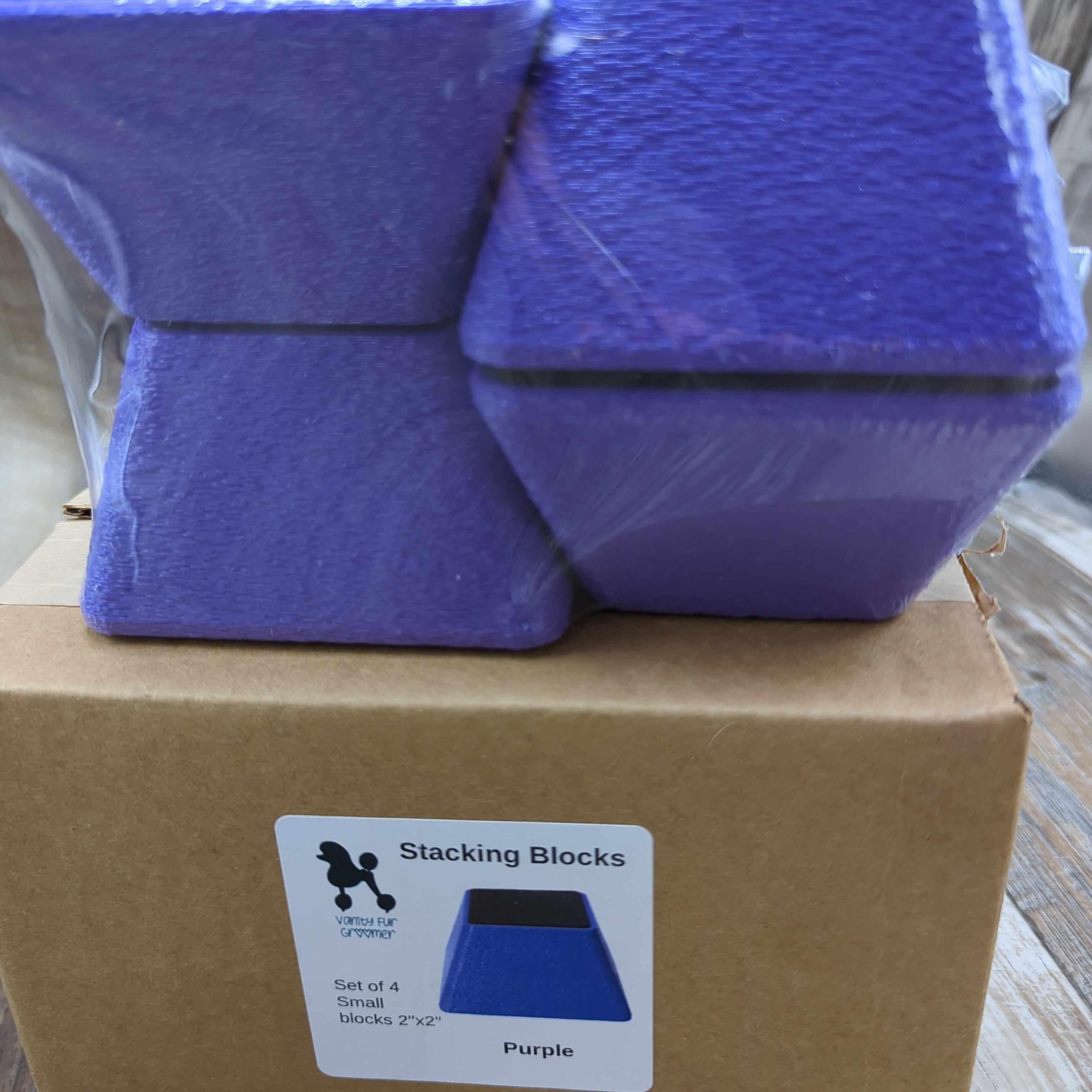 Vanity Fur Stacking Blocks 4pcs