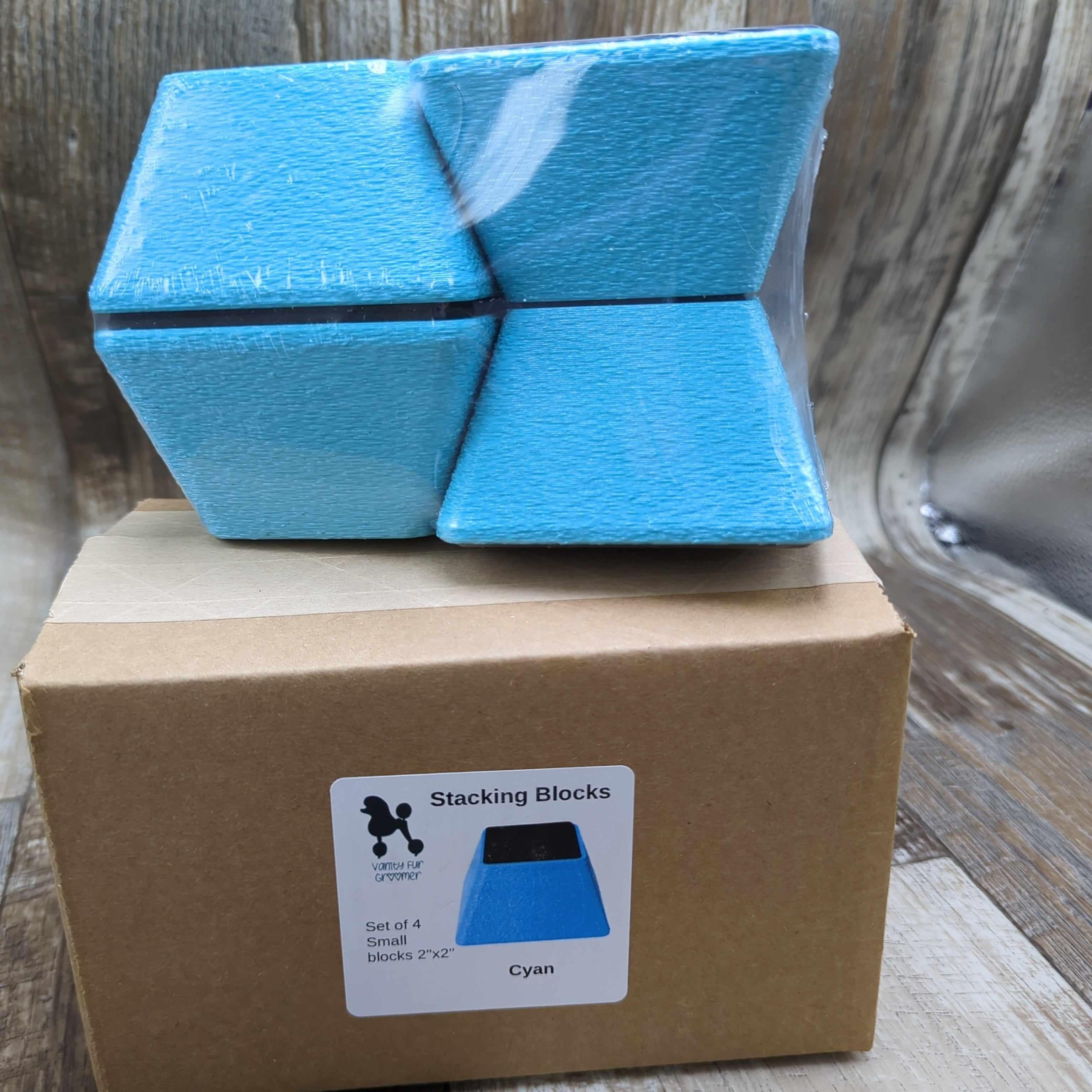 Vanity Fur Stacking Blocks 4pcs