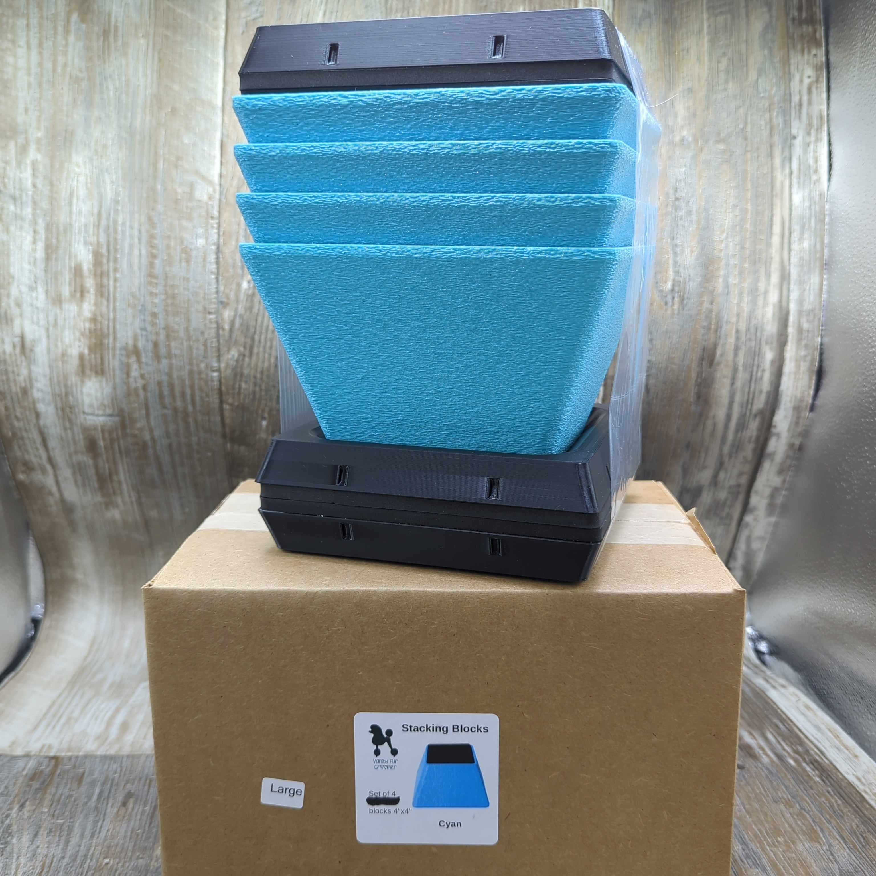 Vanity Fur Stacking Blocks 4pcs