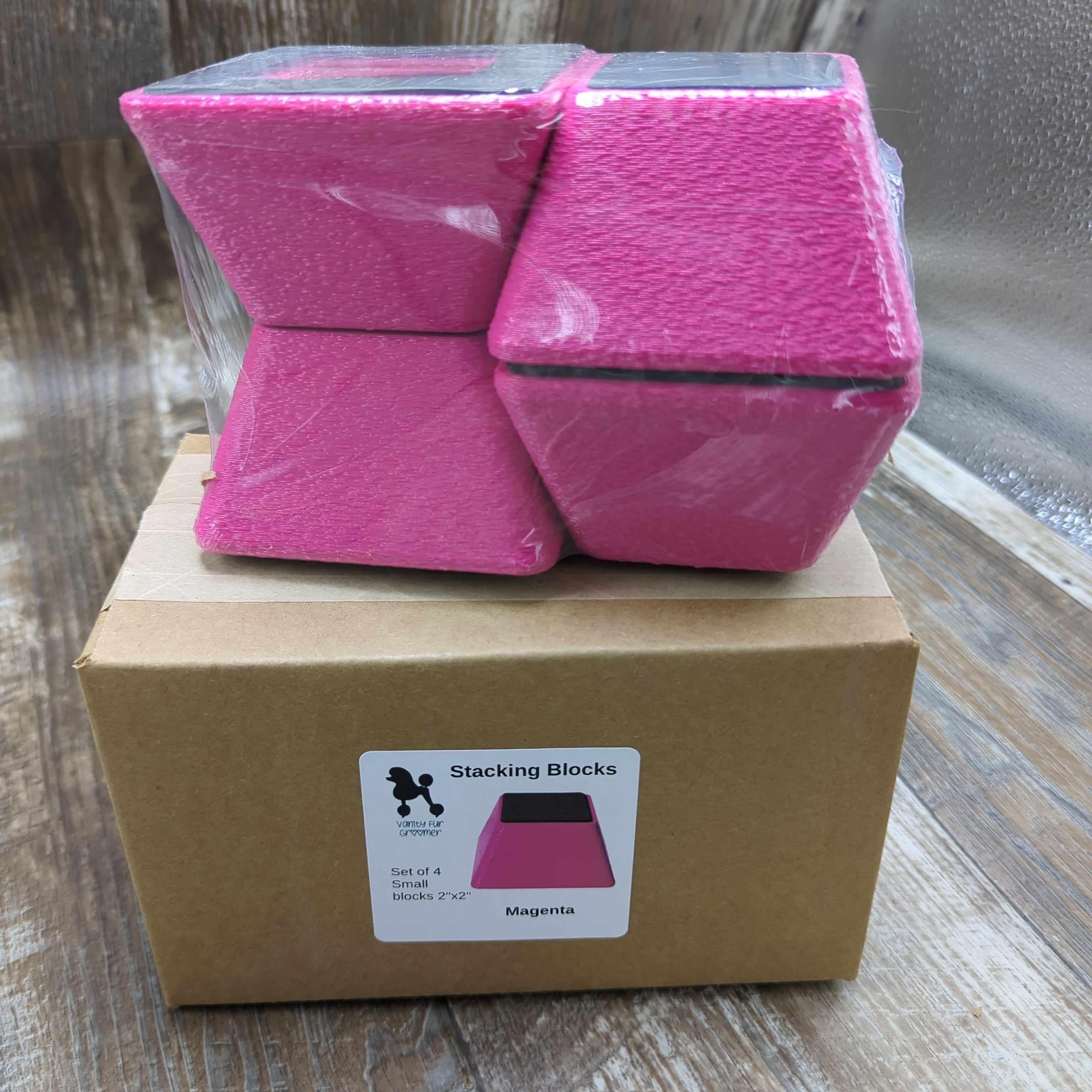 Vanity Fur Stacking Blocks 4pcs