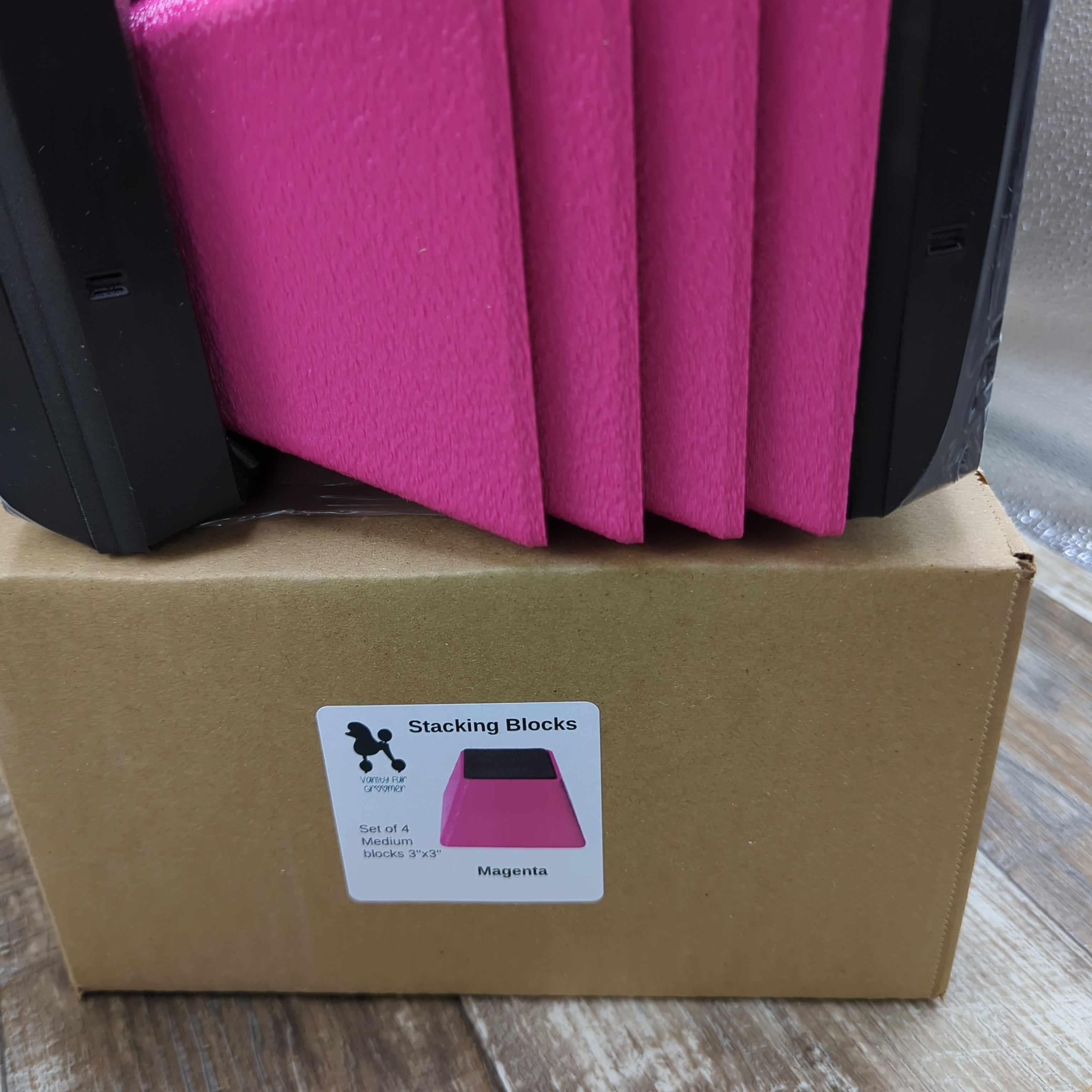 Vanity Fur Stacking Blocks 4pcs