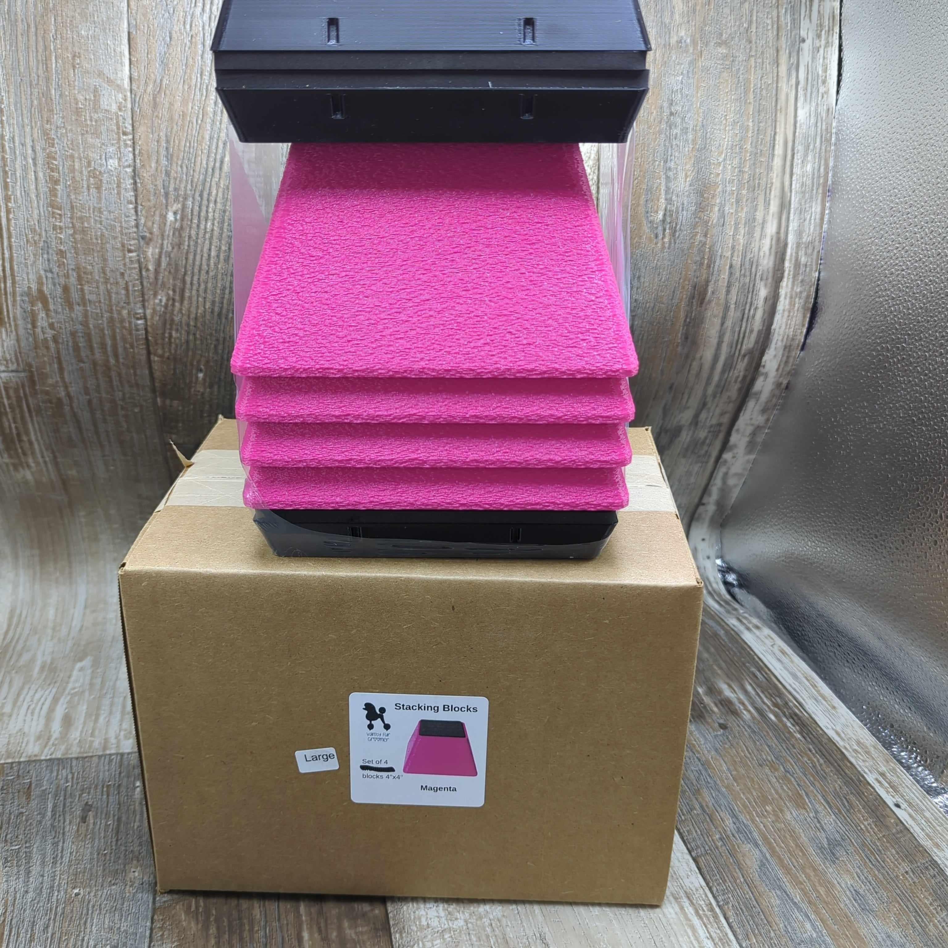 Vanity Fur Stacking Blocks 4pcs