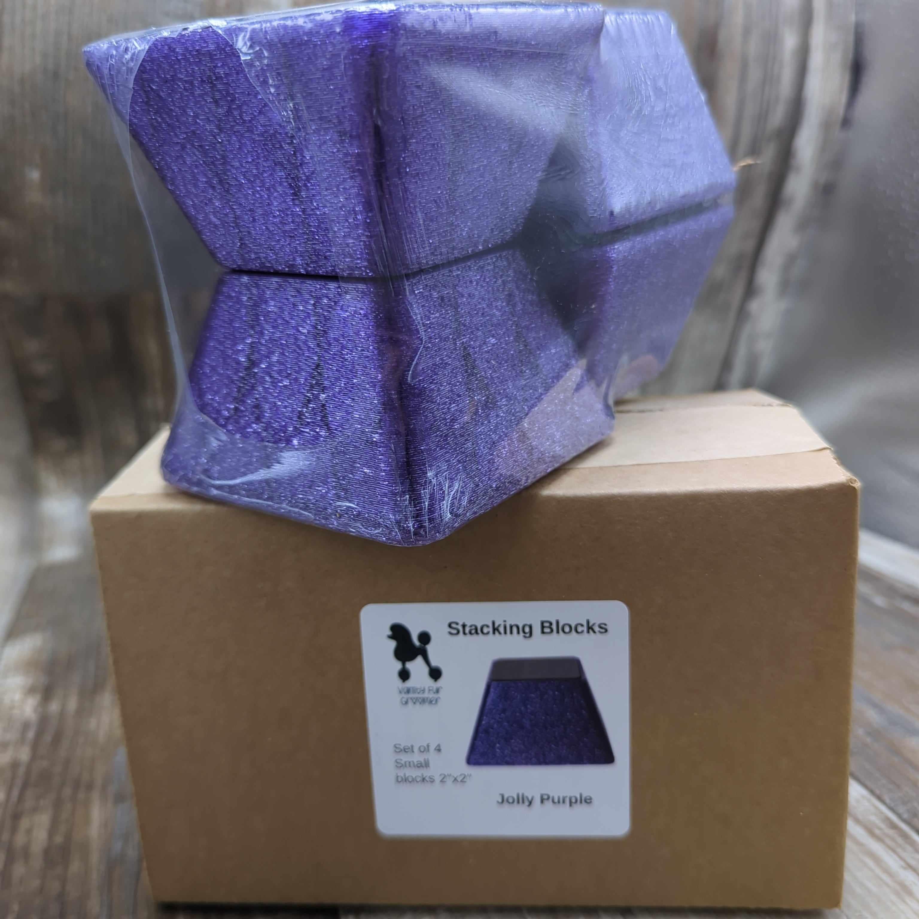 Vanity Fur Stacking Blocks 4pcs