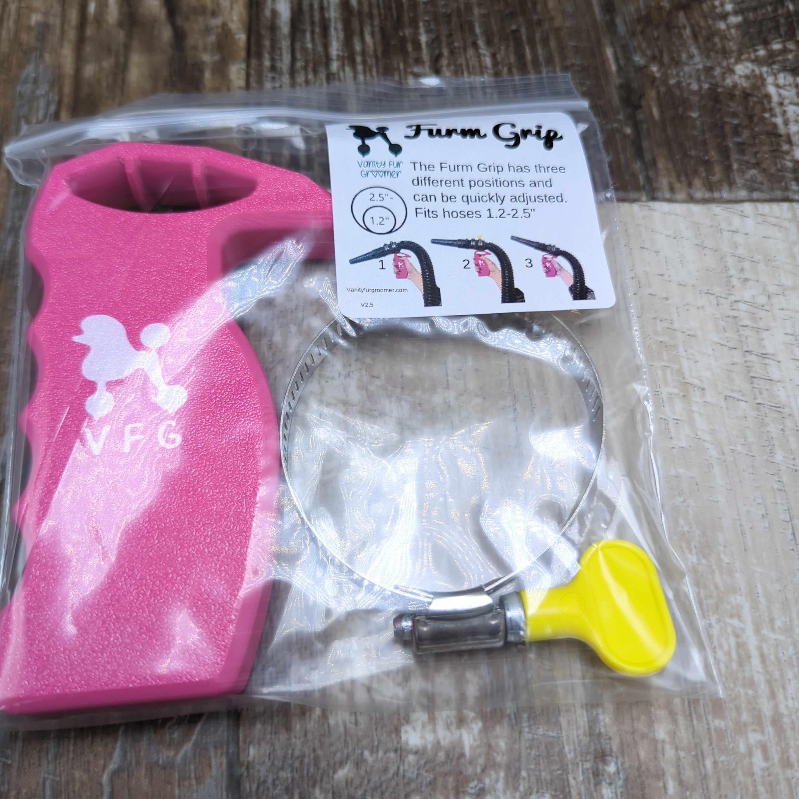 Vanity Fur Furm Grip Dryer Handle