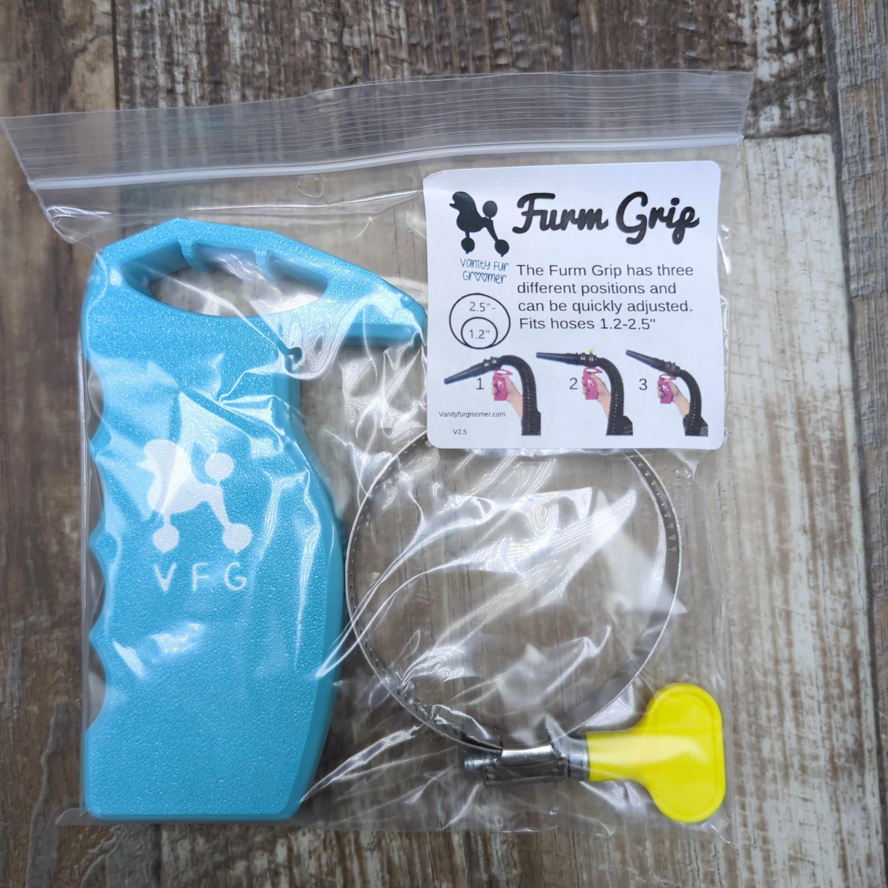 Vanity Fur Furm Grip Dryer Handle