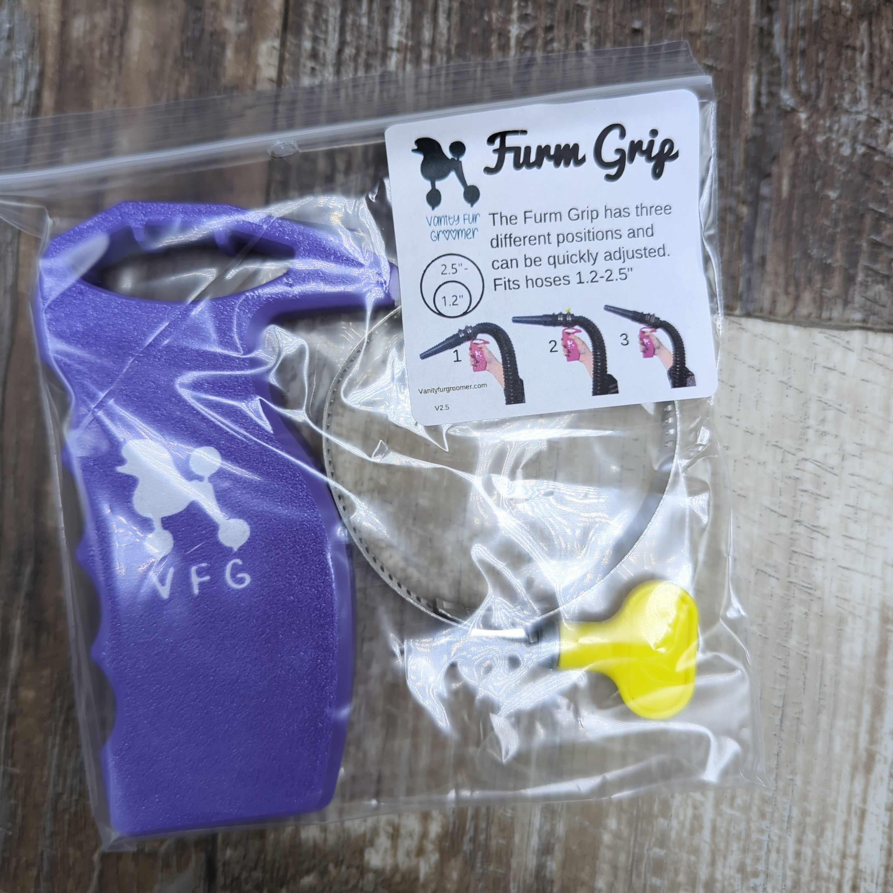 Vanity Fur Furm Grip Dryer Handle