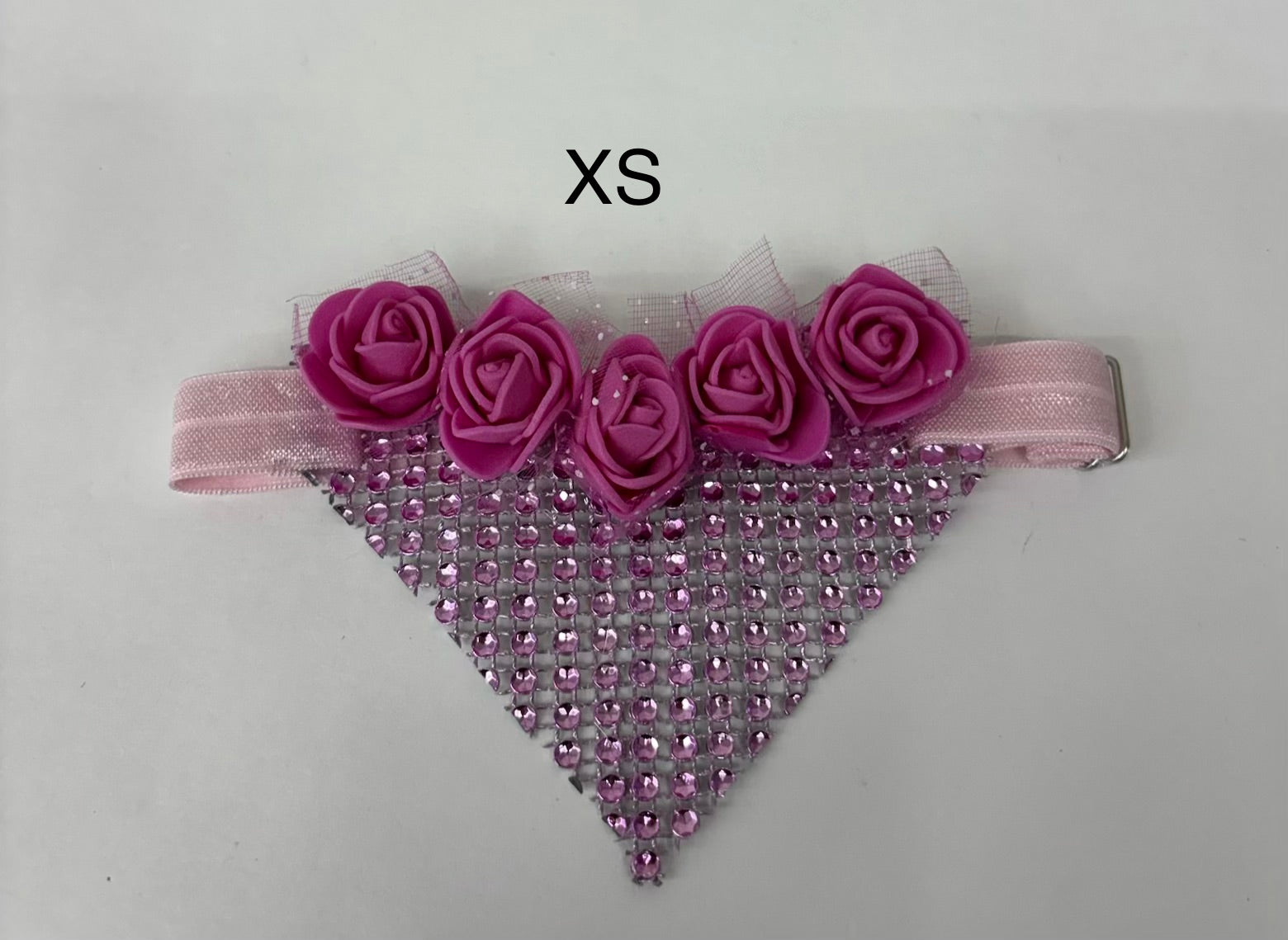 Sparkle Wrap Chandelier Rose Collars