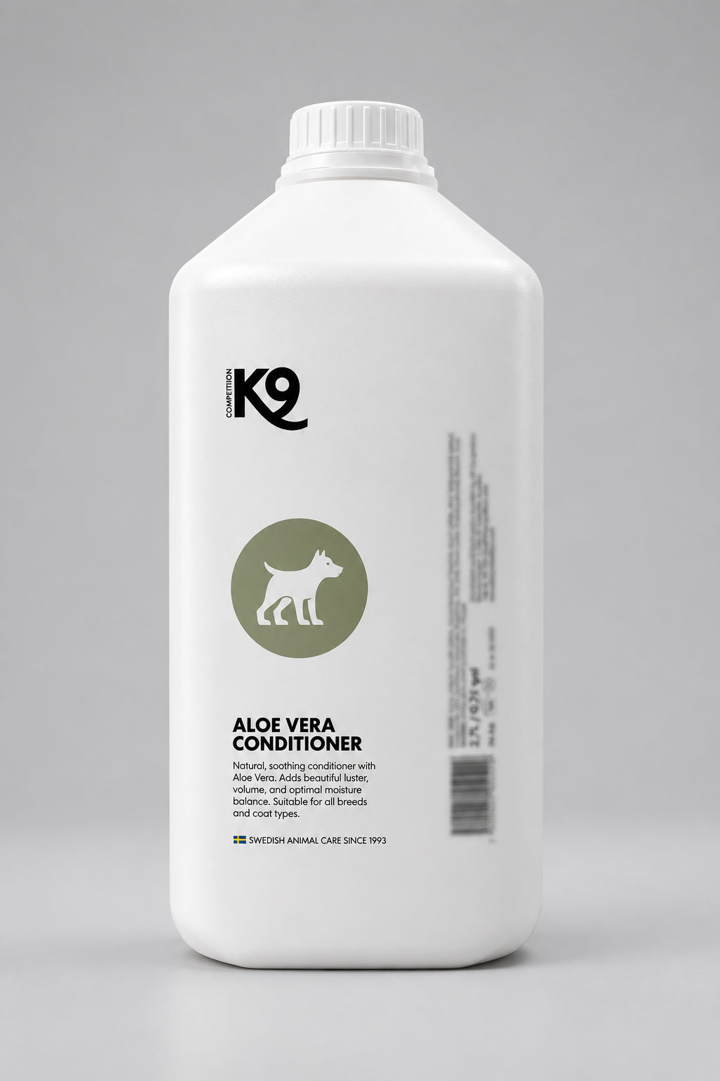 K9 Competition Aloe Conditioner 2.7L / 0.71 gallon