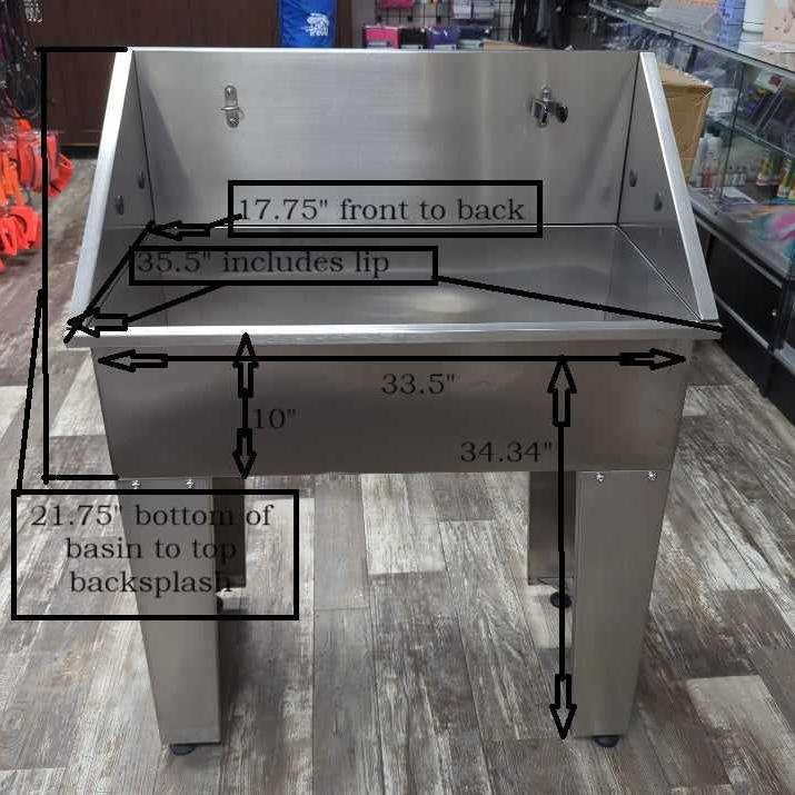 Small Stainless steel Tub