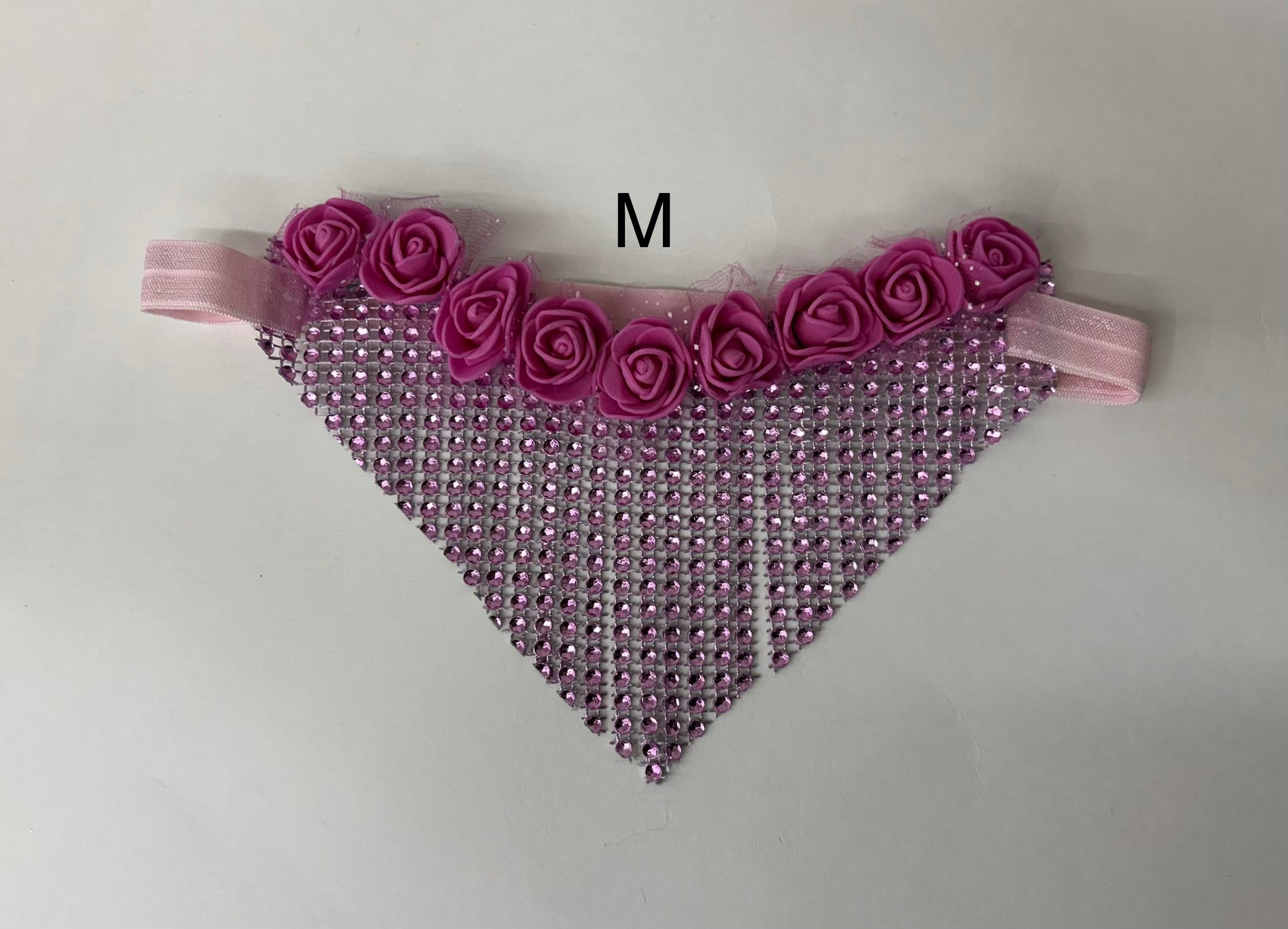 Sparkle Wrap Chandelier Rose Collars