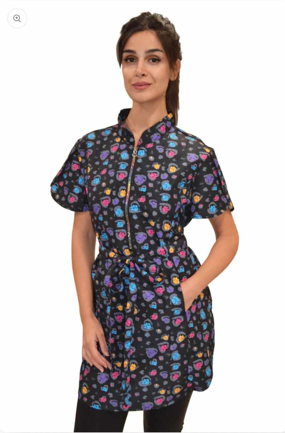 Rainbow Paw Scrub Tunic - Main Image