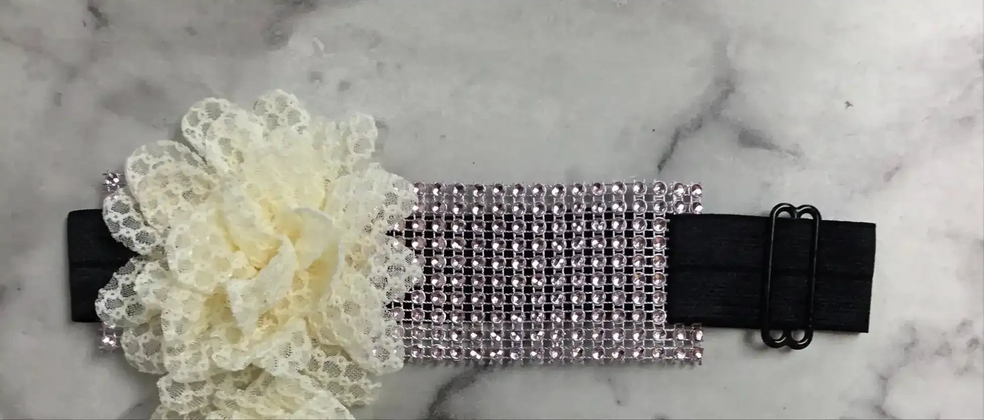 Sparkle Wrap Collars- Lace Flower collection