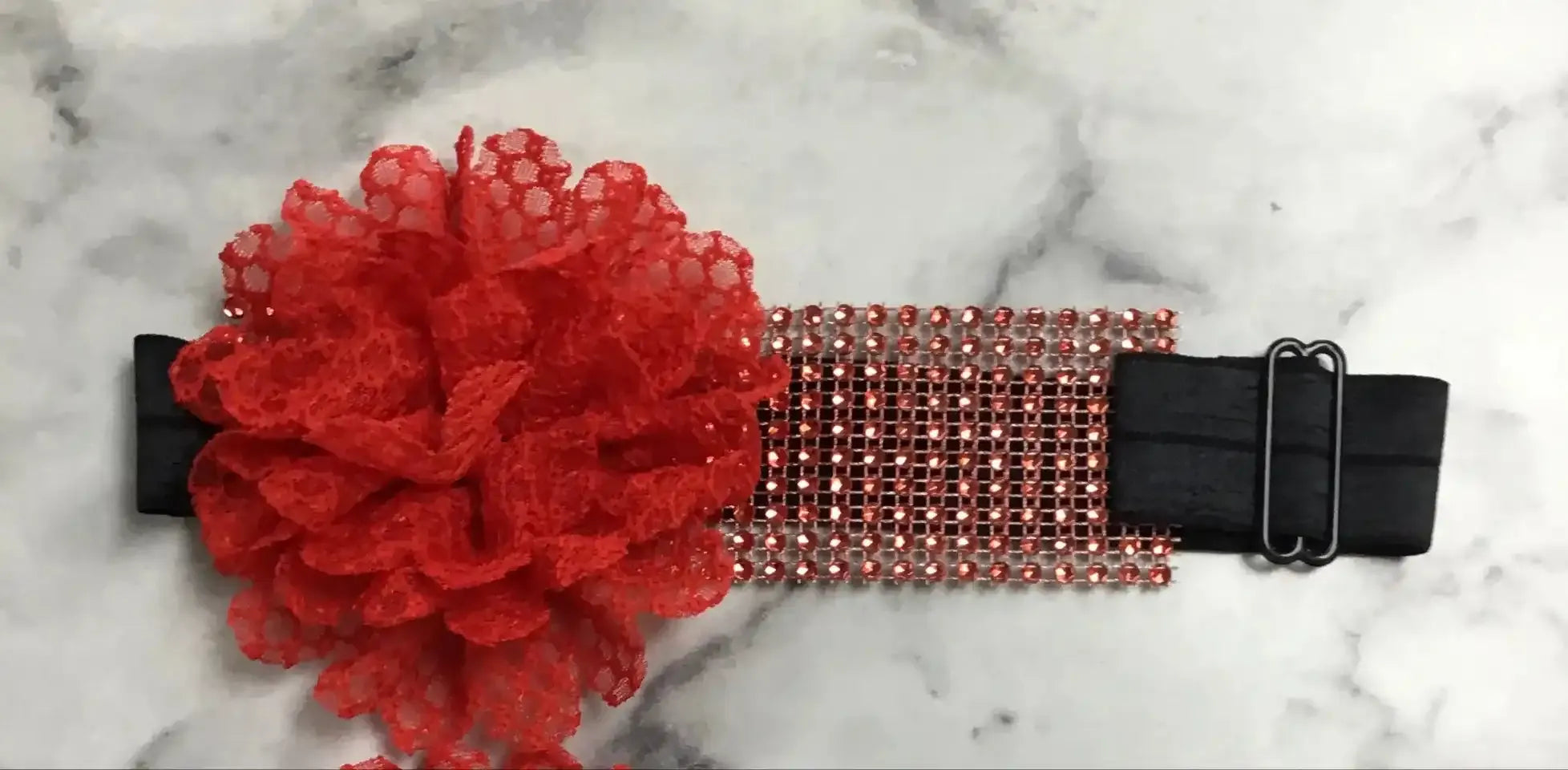 Sparkle Wrap Collars- Lace Flower collection