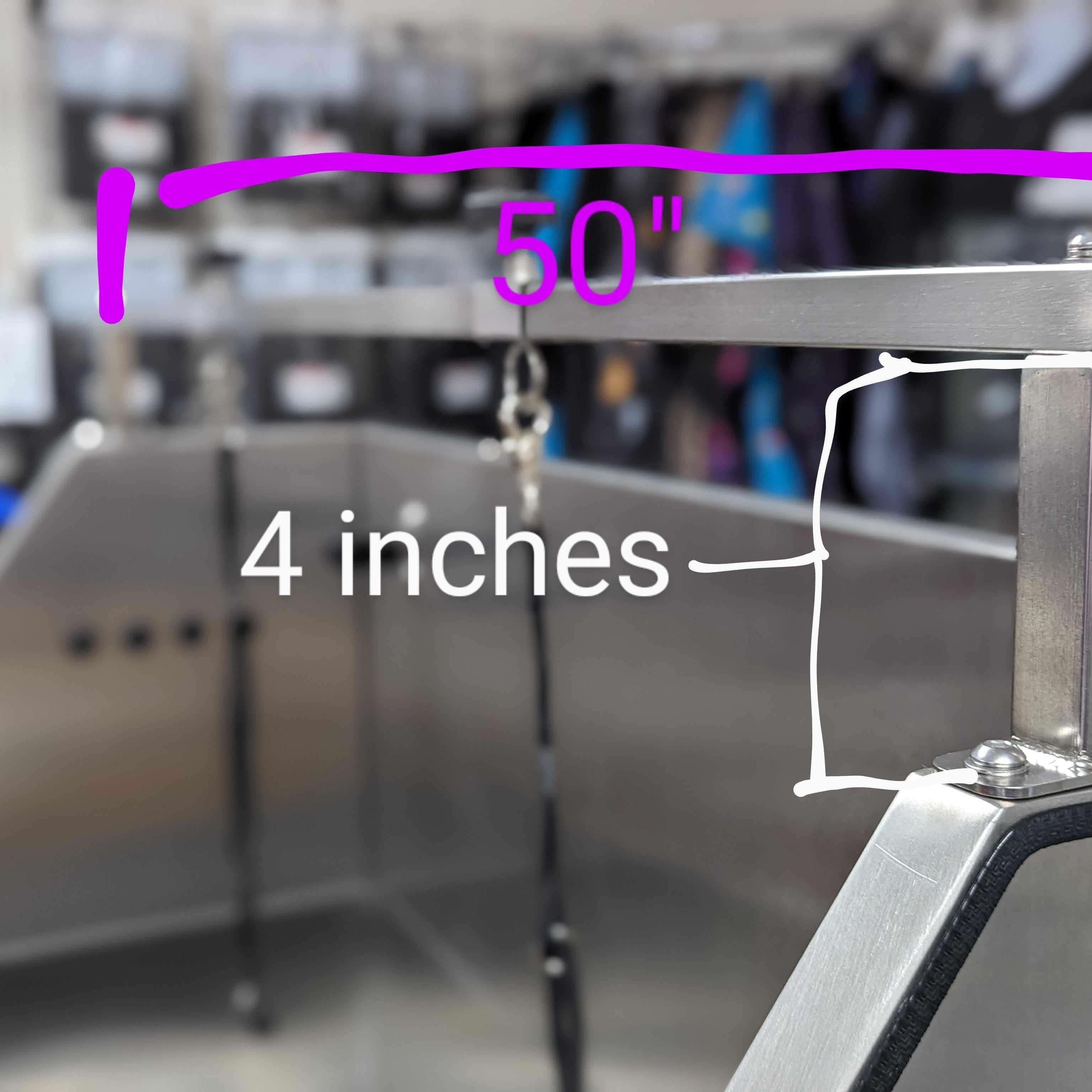 Overhead Bar for Tubs