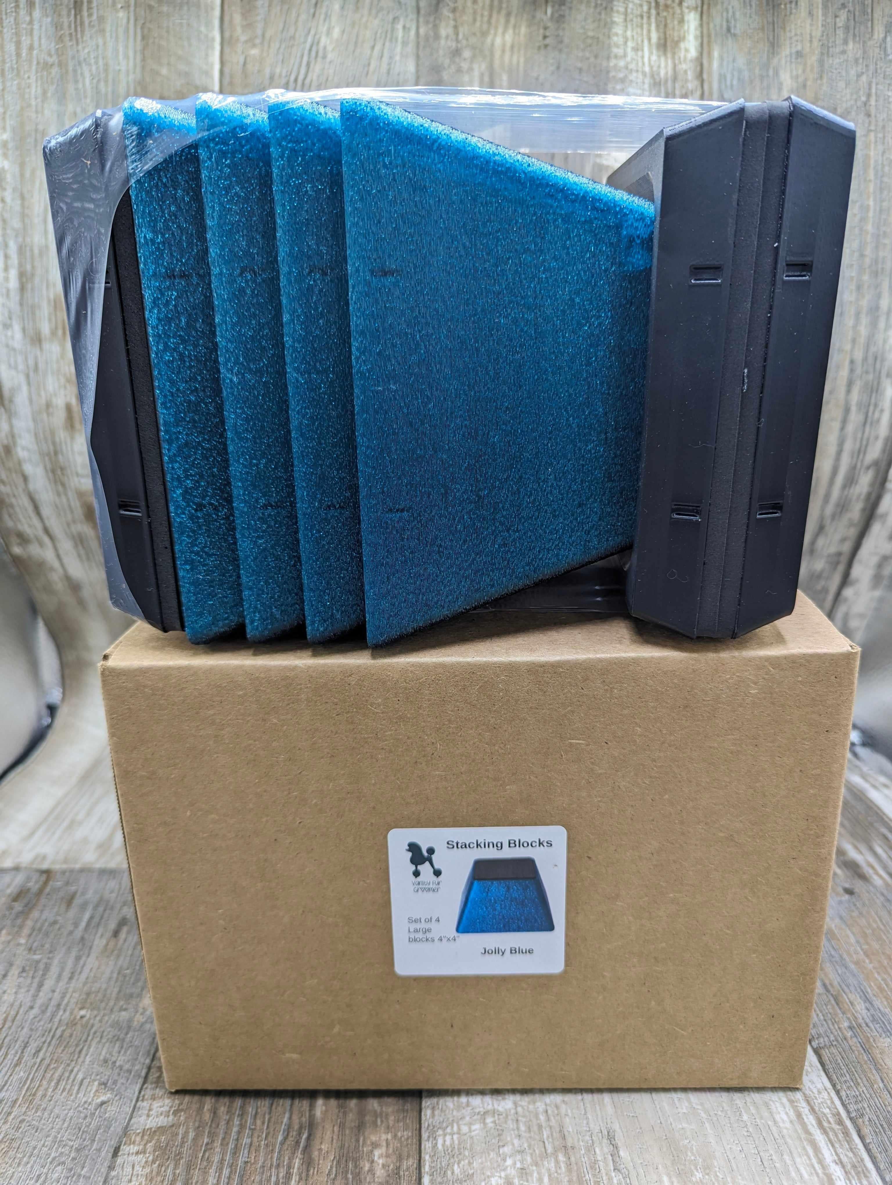 Vanity Fur Stacking Blocks 4pcs