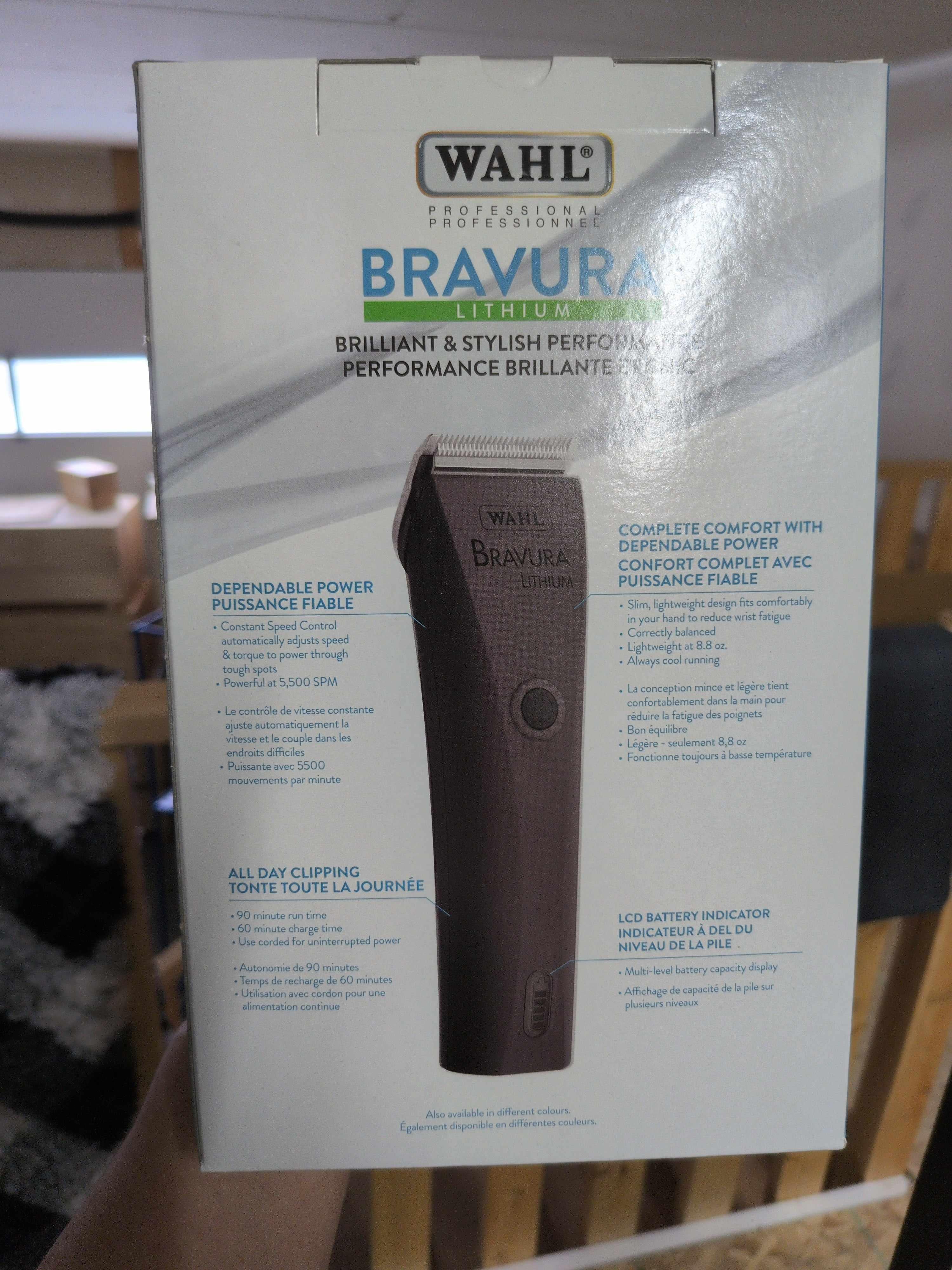 Wahl Lithium Bravura cordless clipper
