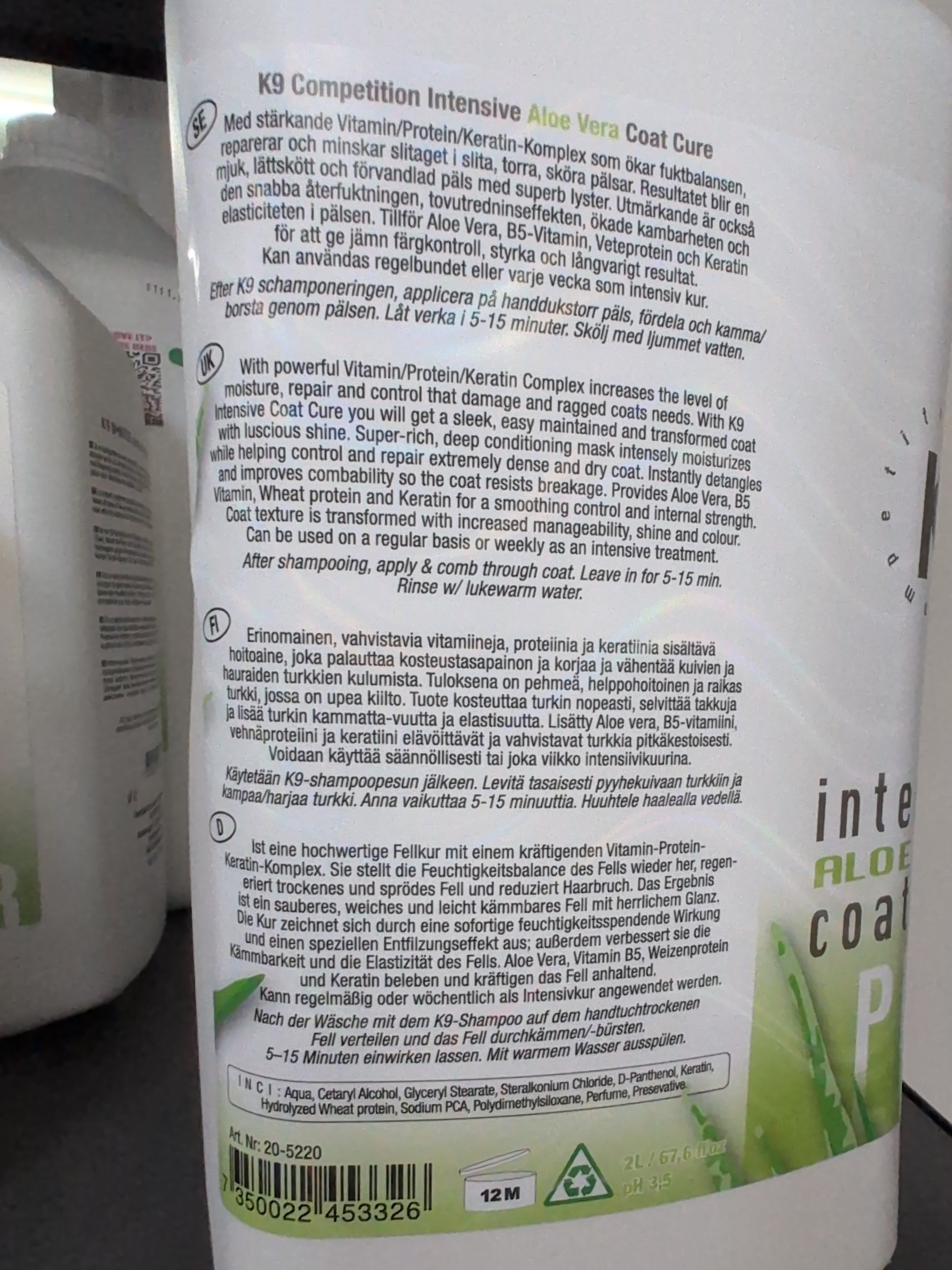 K9 Intensive Coat Cure