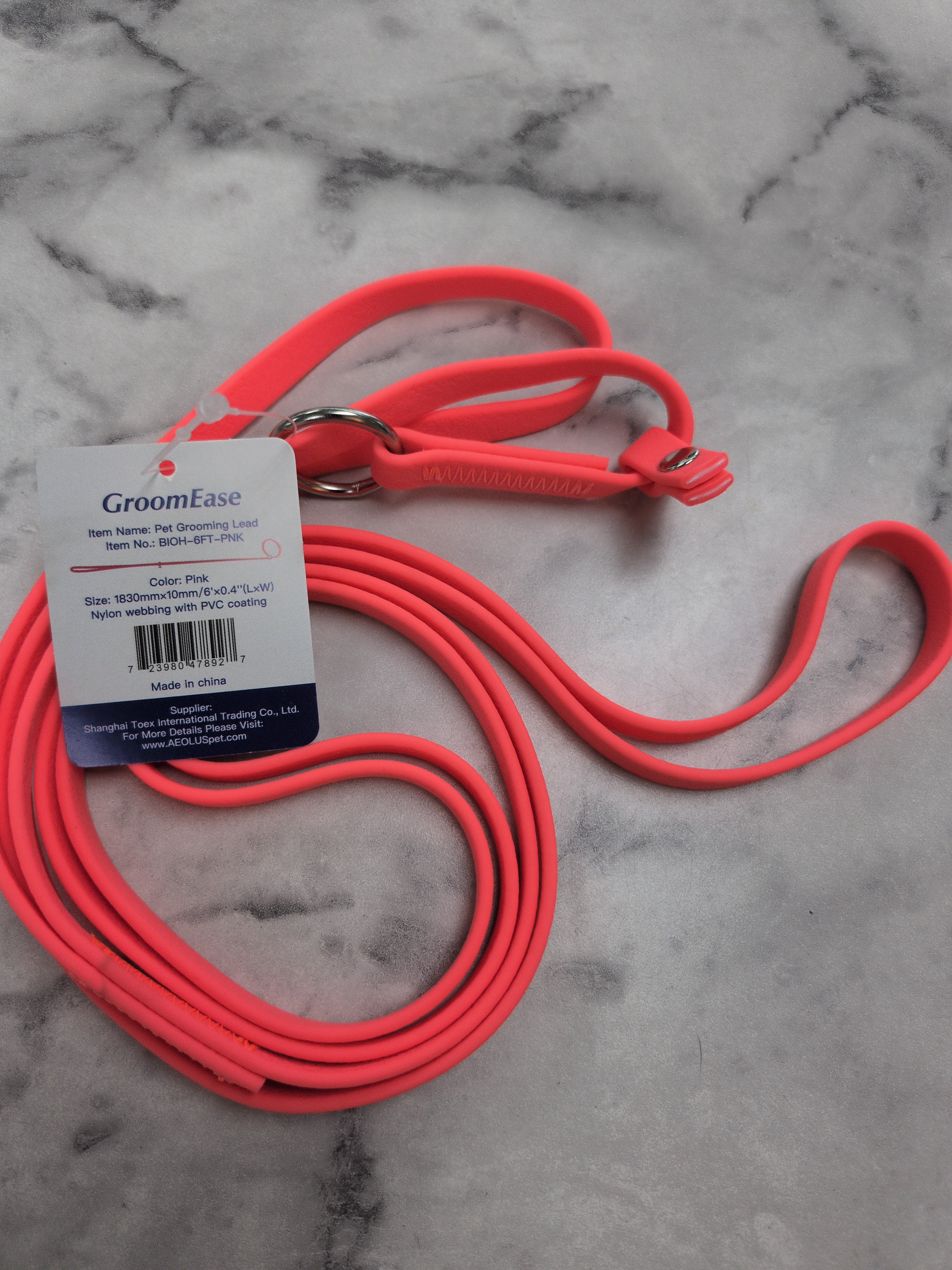 GroomEase Biothane Slip lead