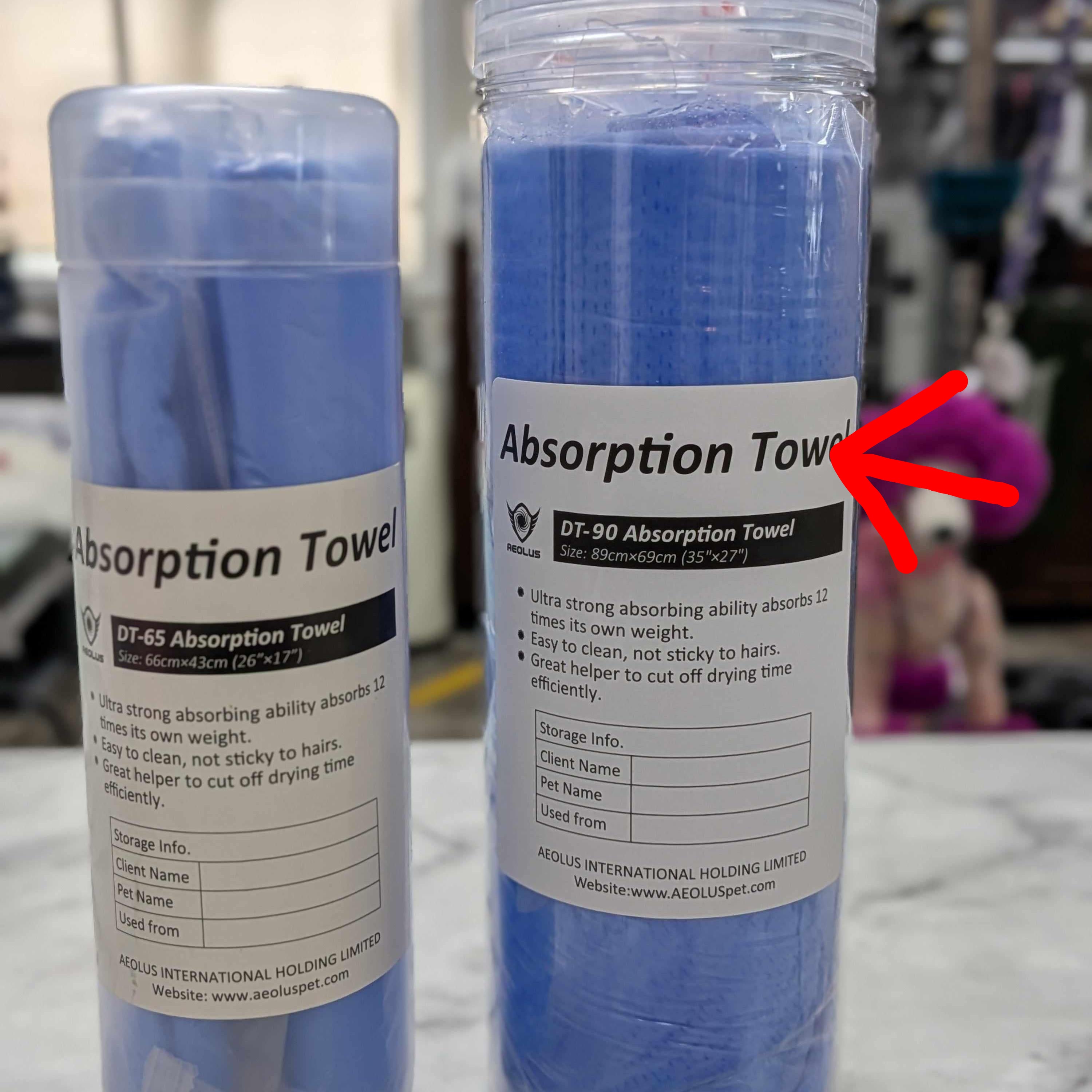 Absorption Towels