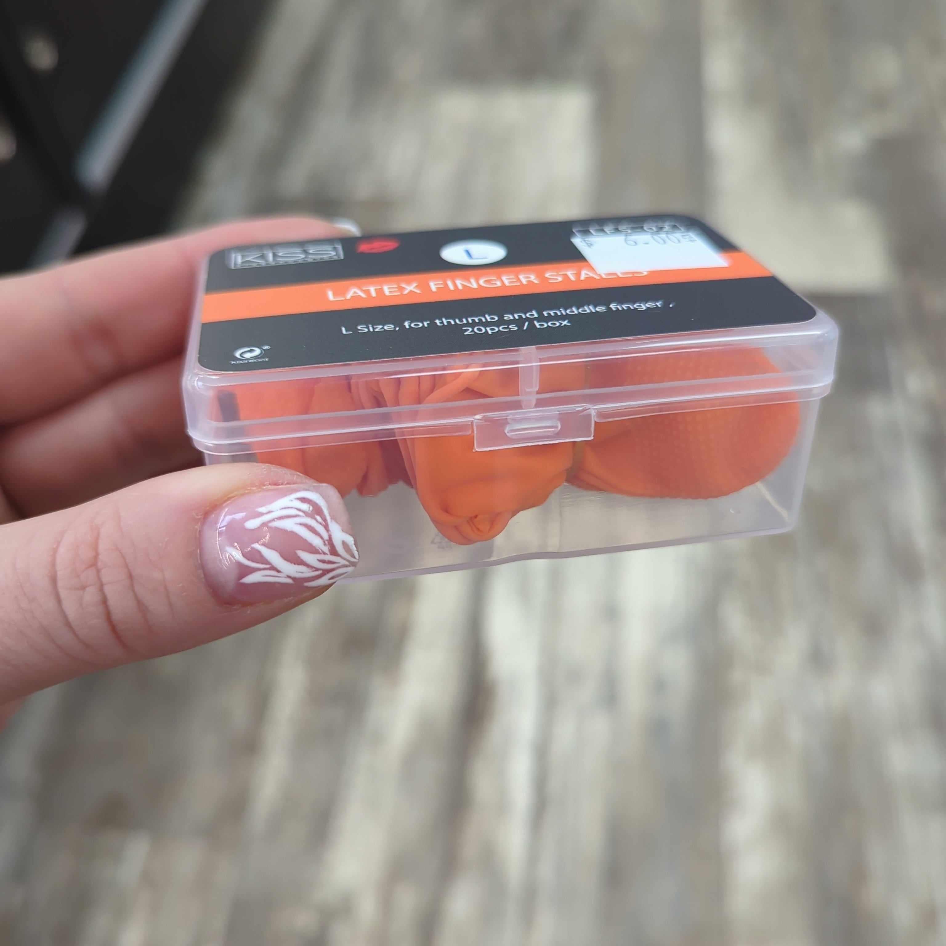 KISS Latex Grippy Fingers