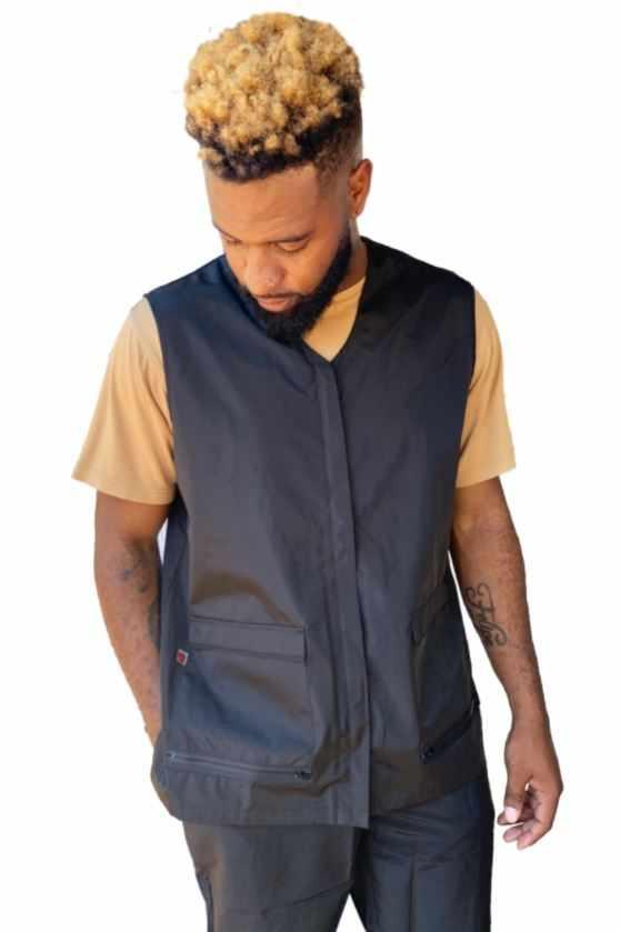 Ladybird Mens Black V neck Waterproof Vest