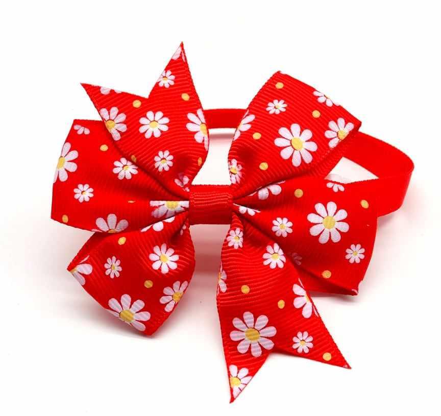Double Bow Collar- Daisys