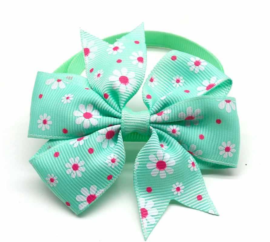 Double Bow Collar- Daisys
