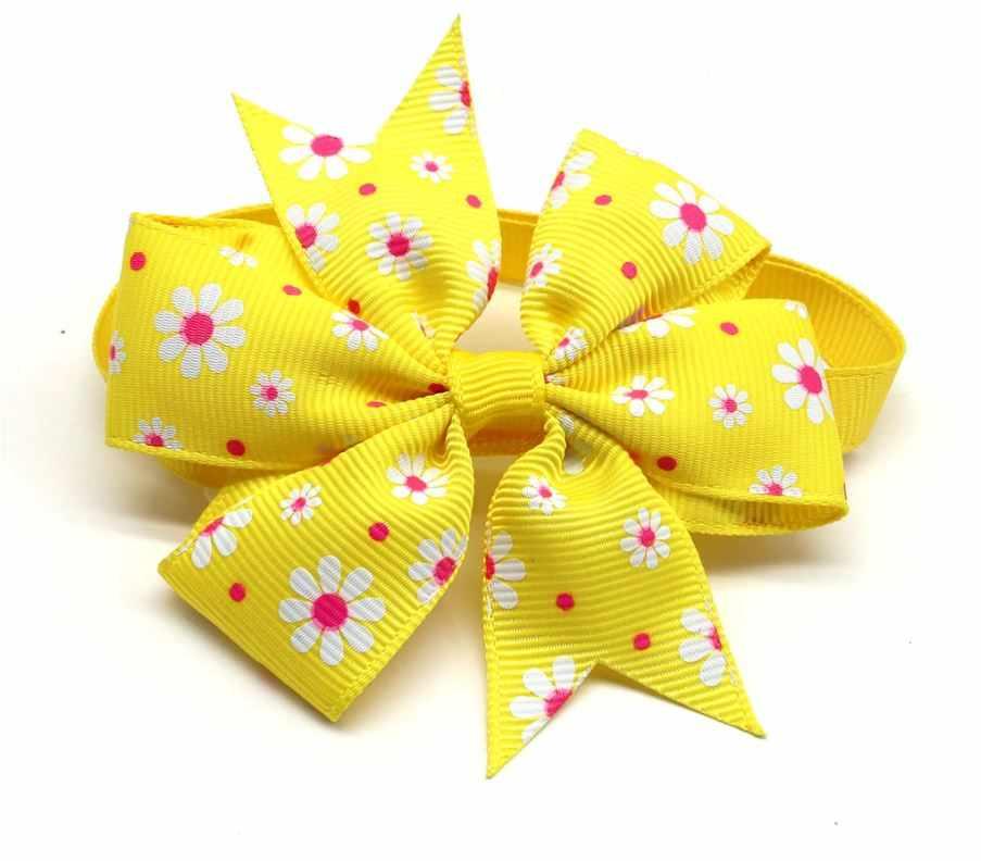 Double Bow Collar- Daisys