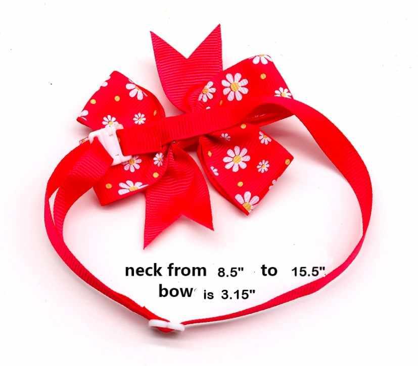 Double Bow Collar- Daisys