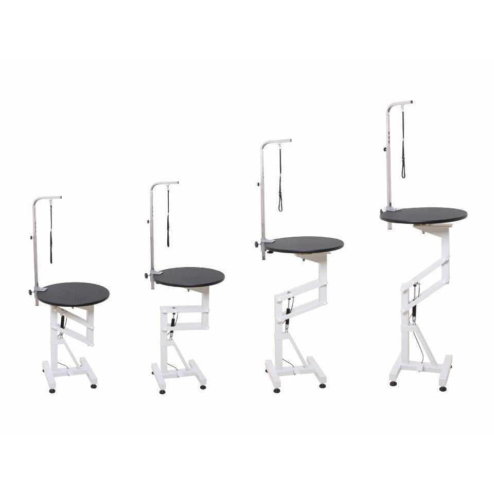 Circular Airlift Grooming Table