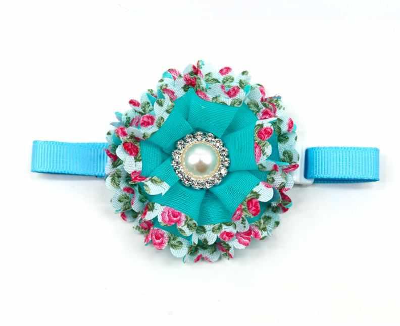 Ruffles & Bling Flower Collars