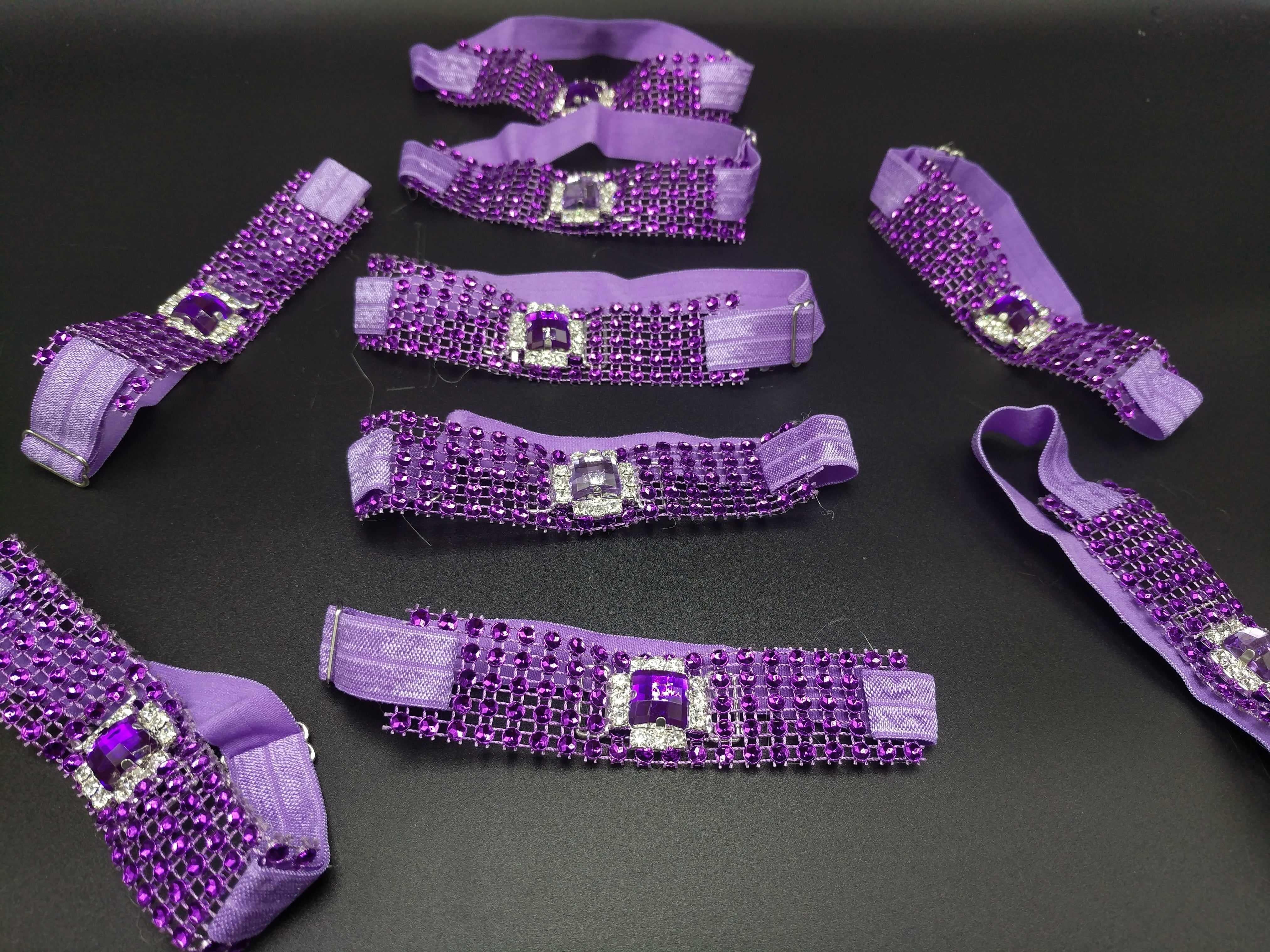 Sparkle Wrap & Gem Collars