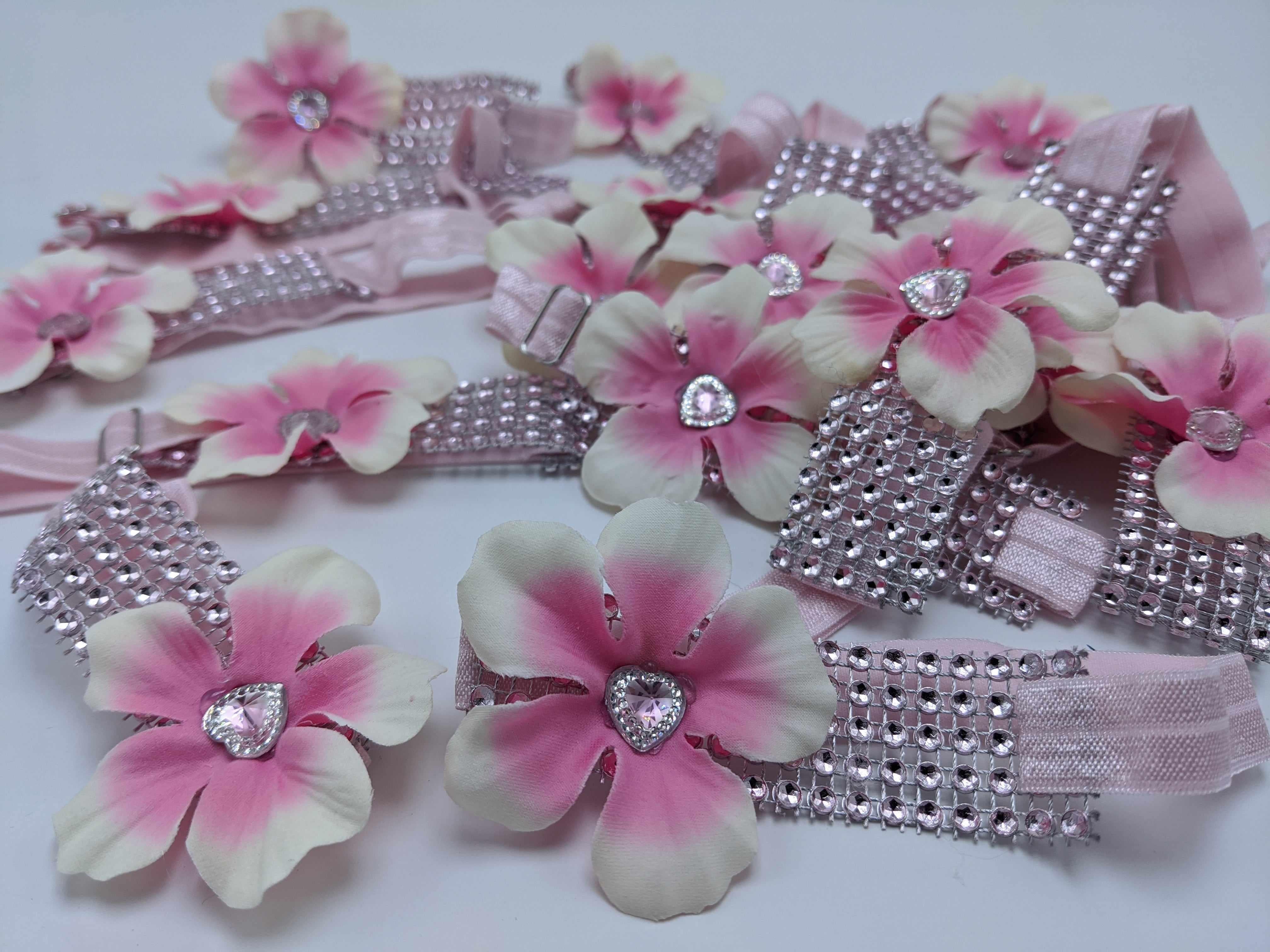 Sparkle Wrap Collars- Flower Power collection