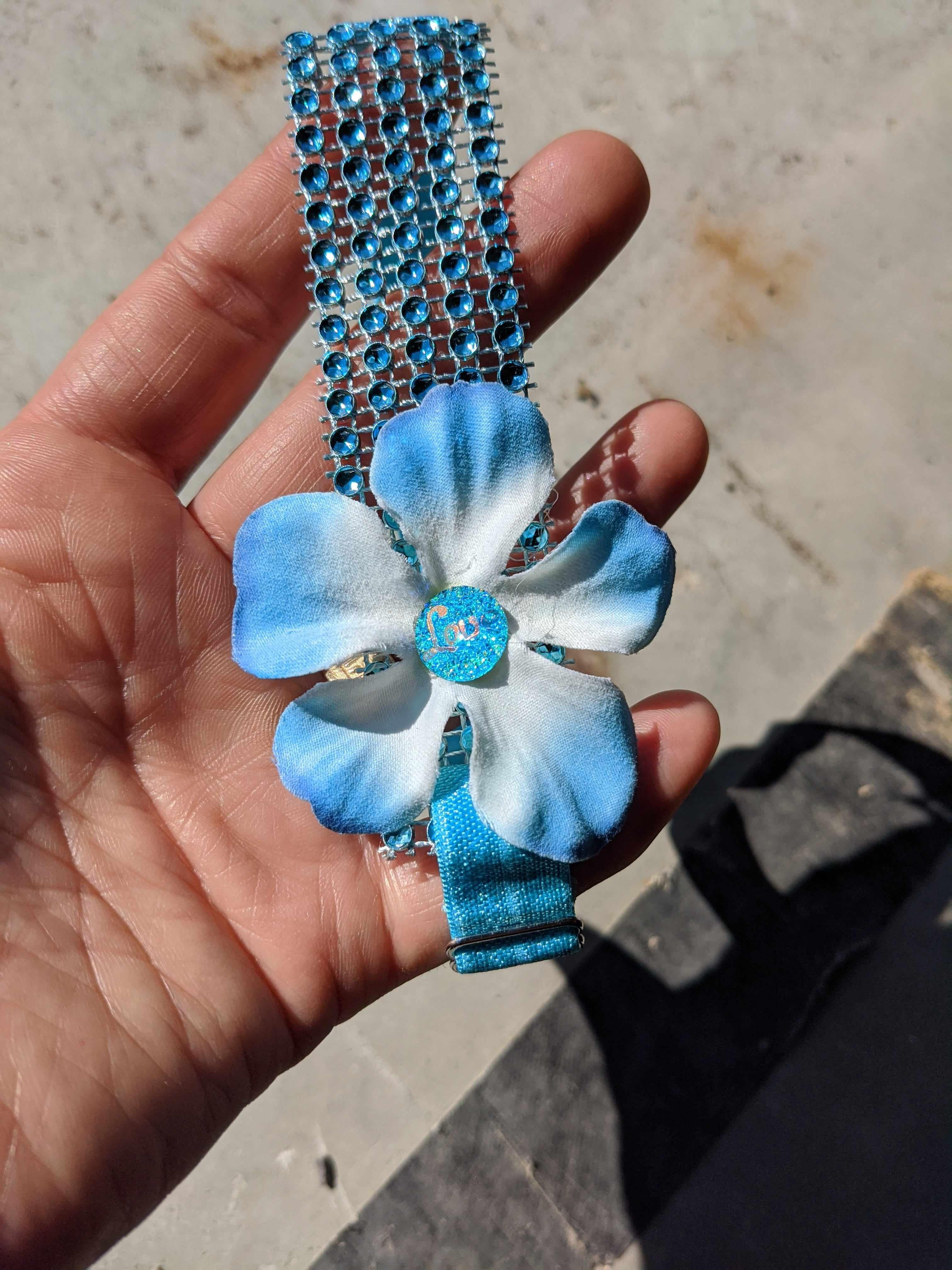 Sparkle Wrap Collars- Flower Power collection