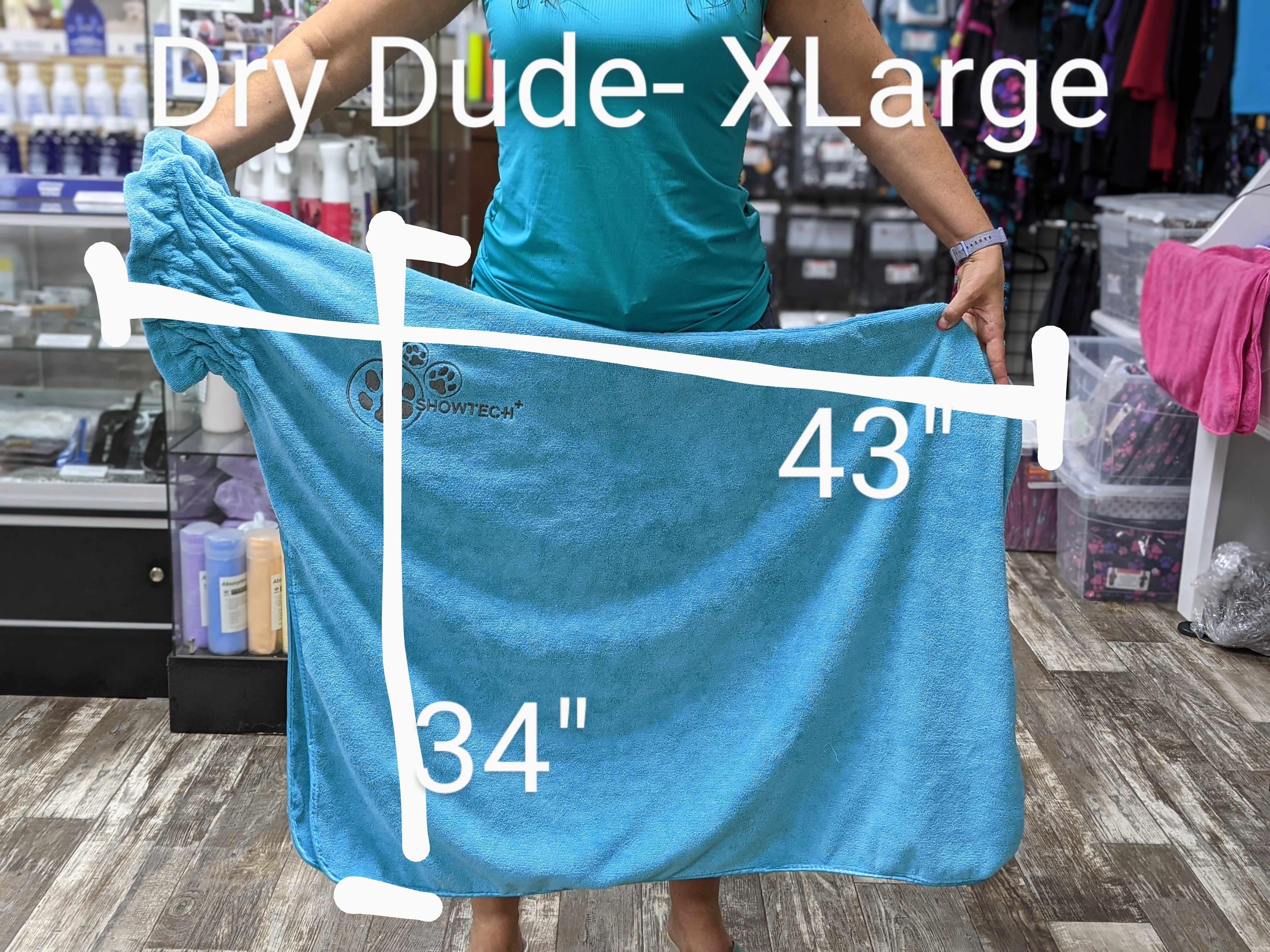 Show Tech Dry Dude Bathrobe-Hot Pink