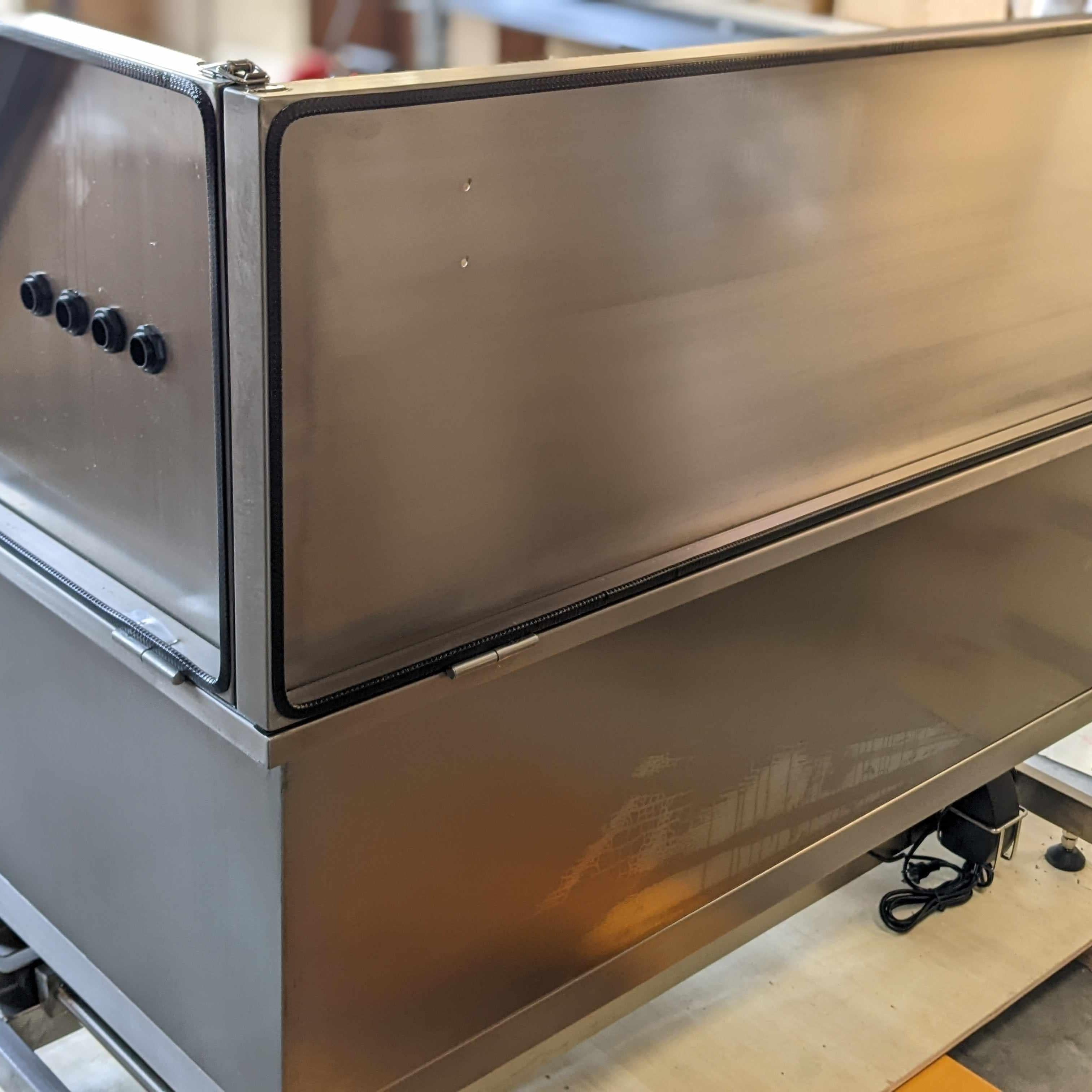 Electric Lift Classic style stainless steel Bathing Tub