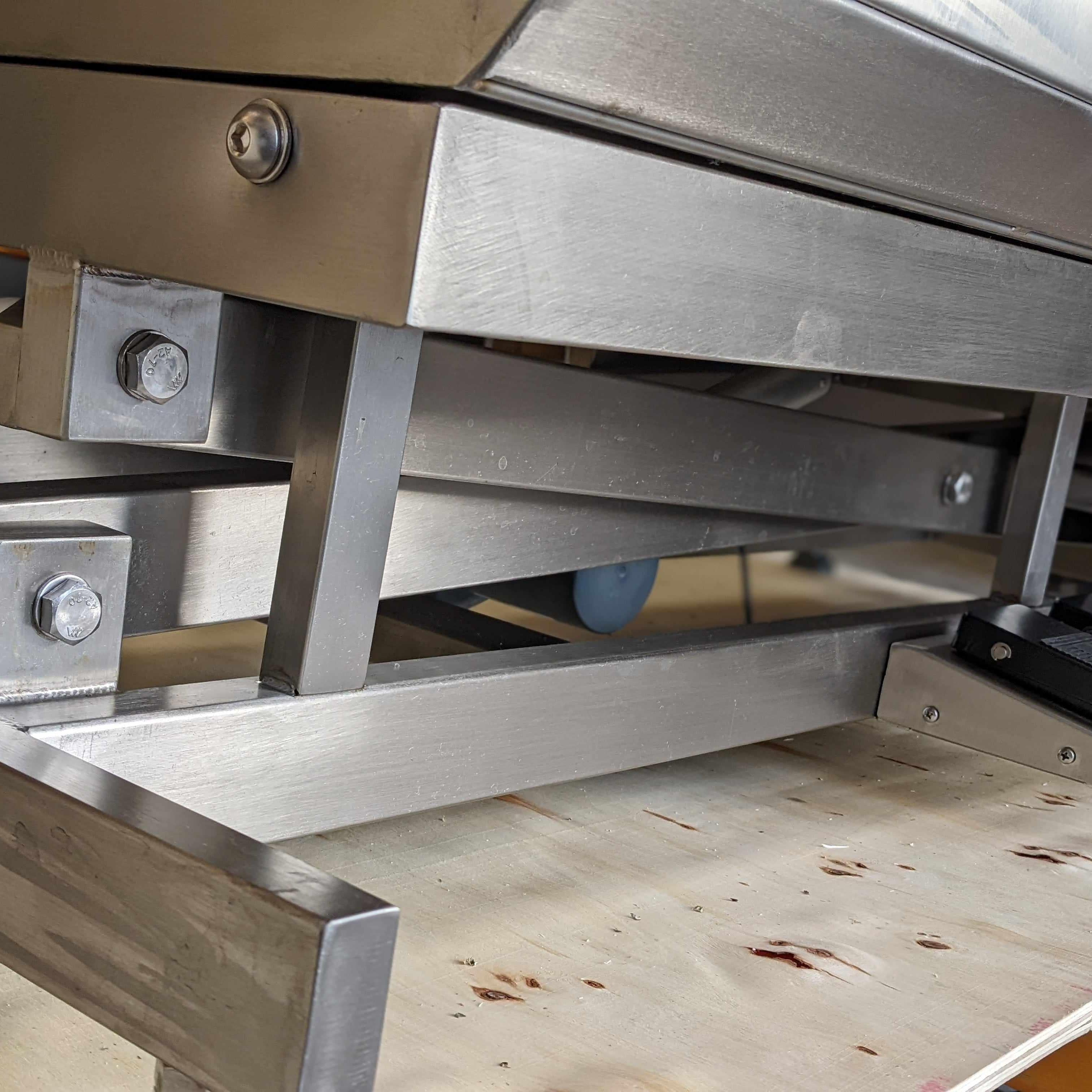 Electric Lift Classic style stainless steel Bathing Tub