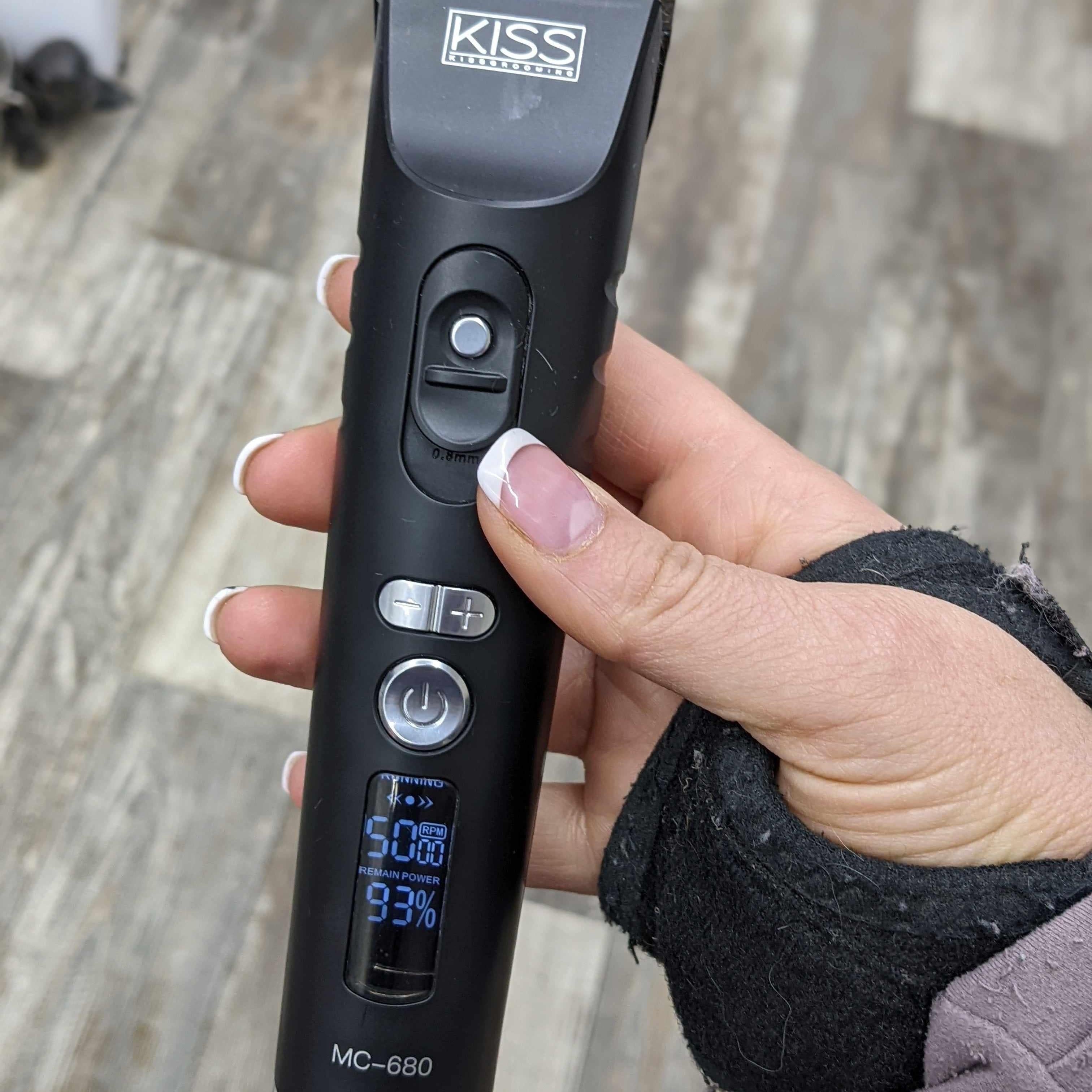 KISS cordless pet clipper