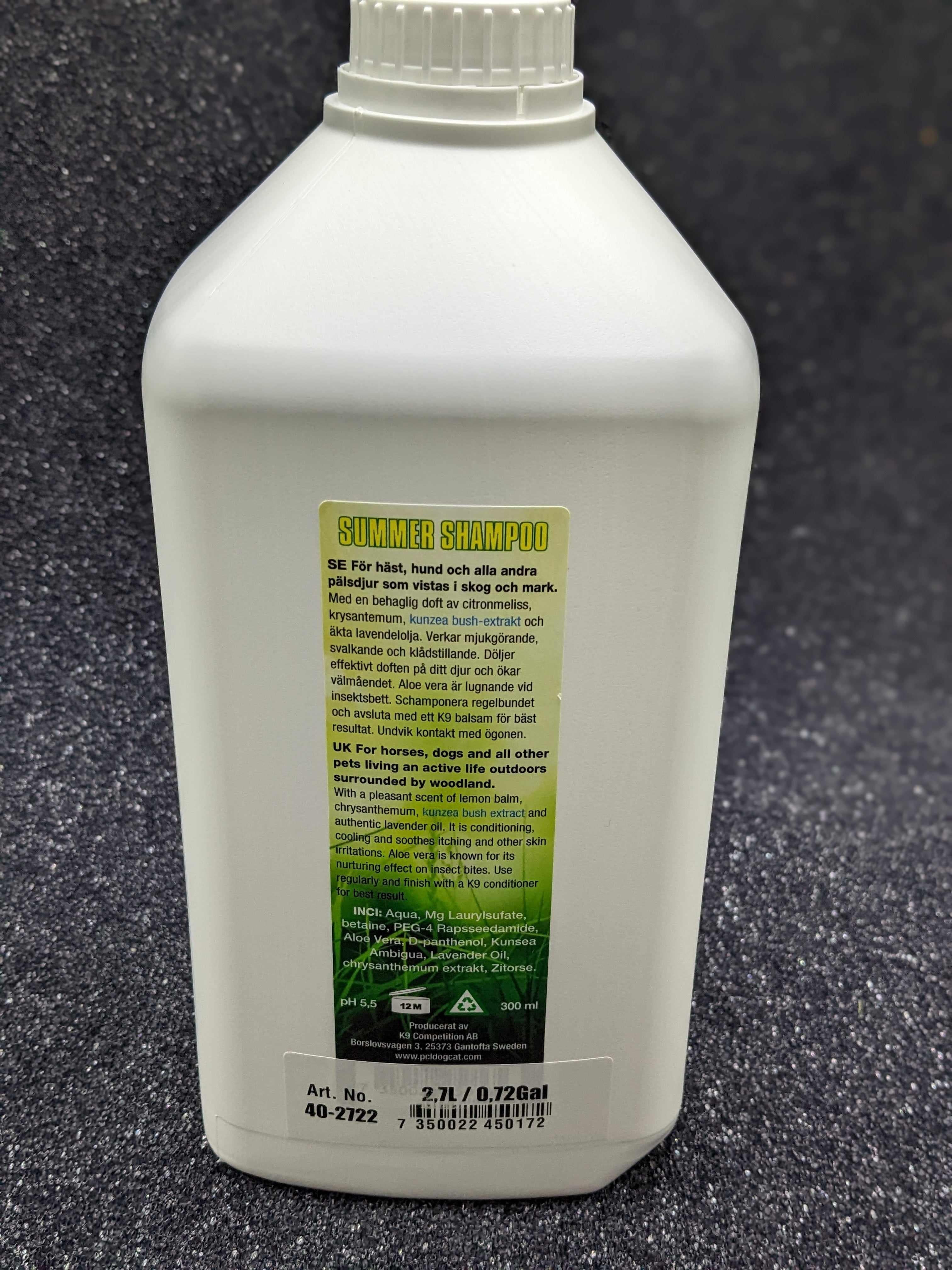 K9 Kunzea Summer Shampoo/flea tick