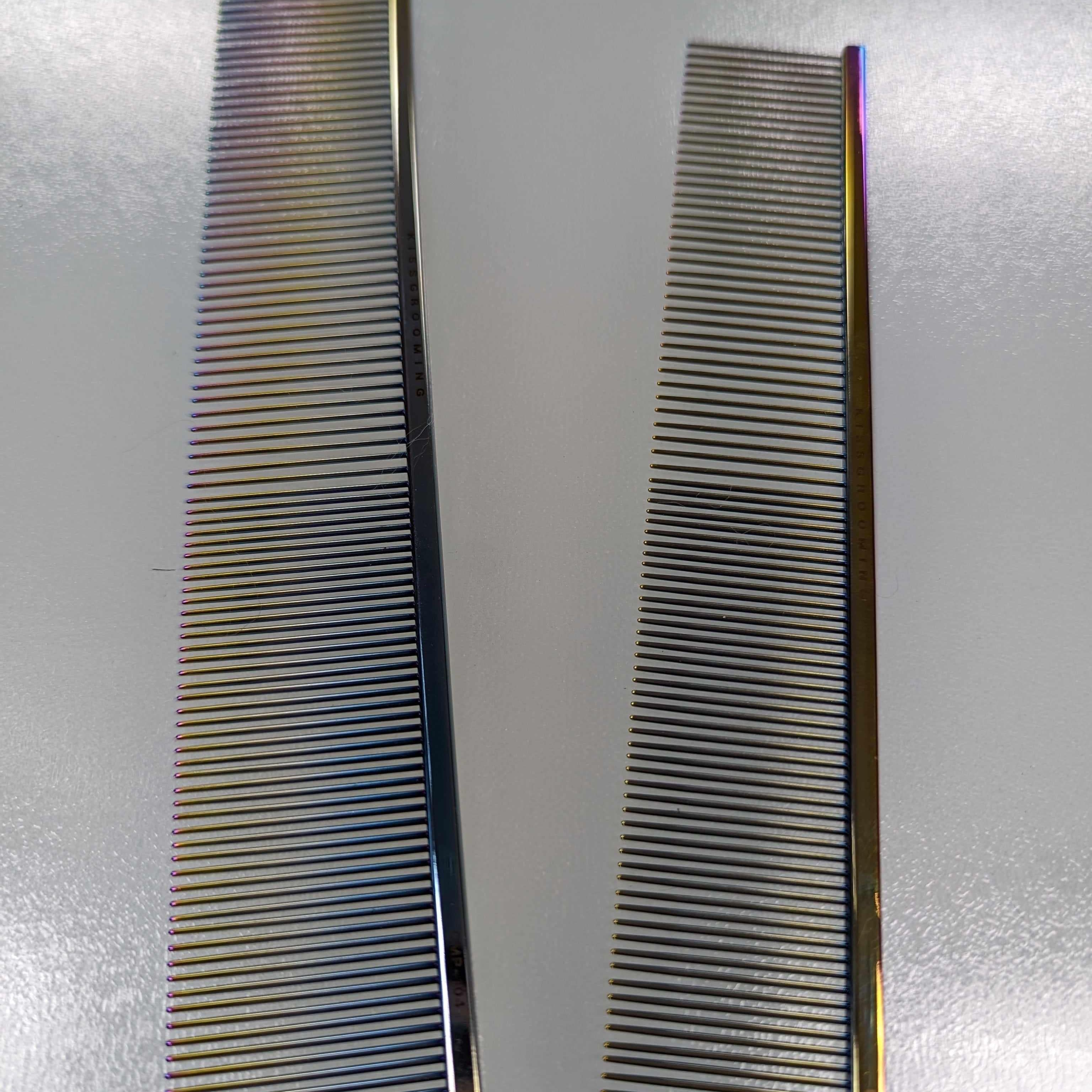 KISS Rainbow Titanium Combs