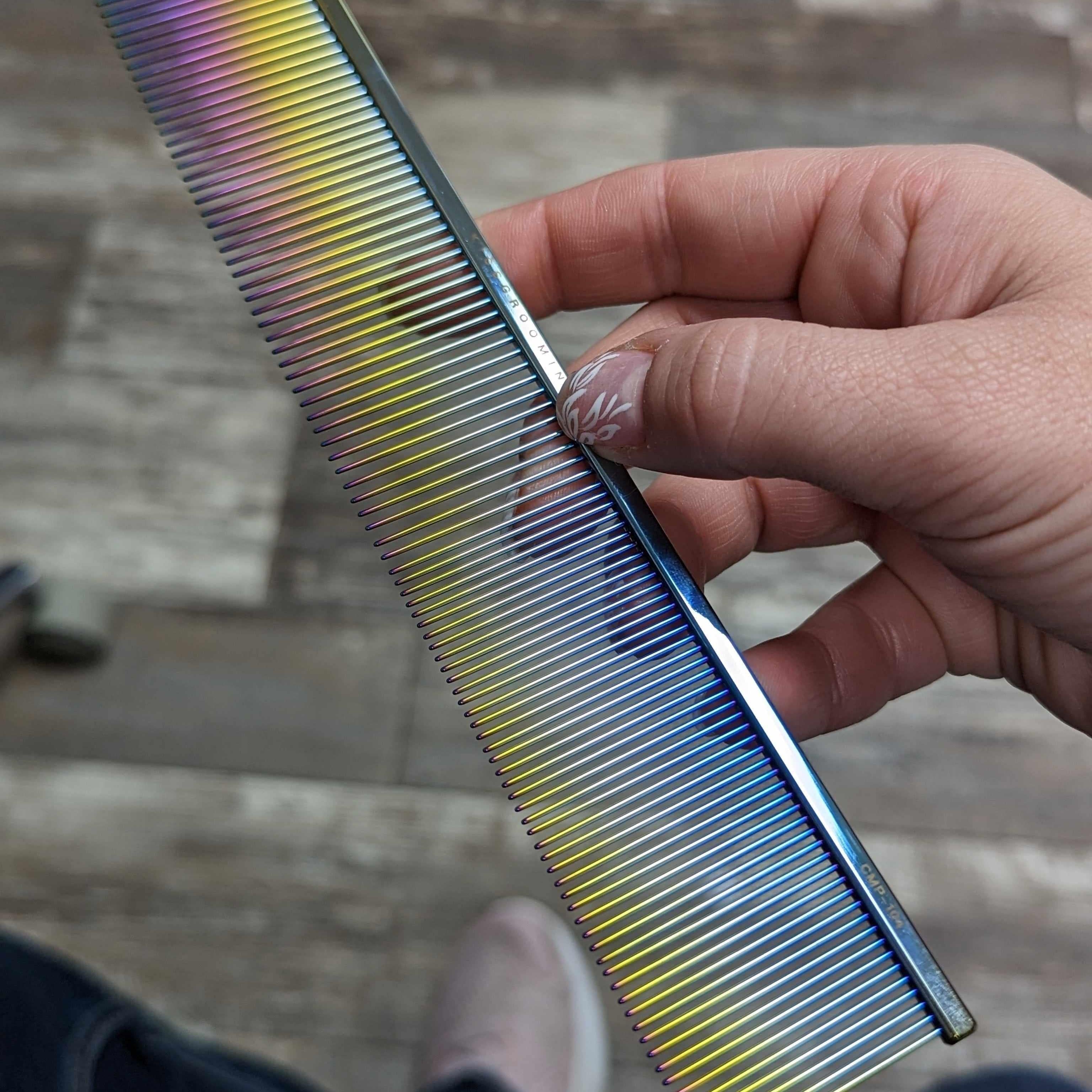 KISS Rainbow Titanium Combs