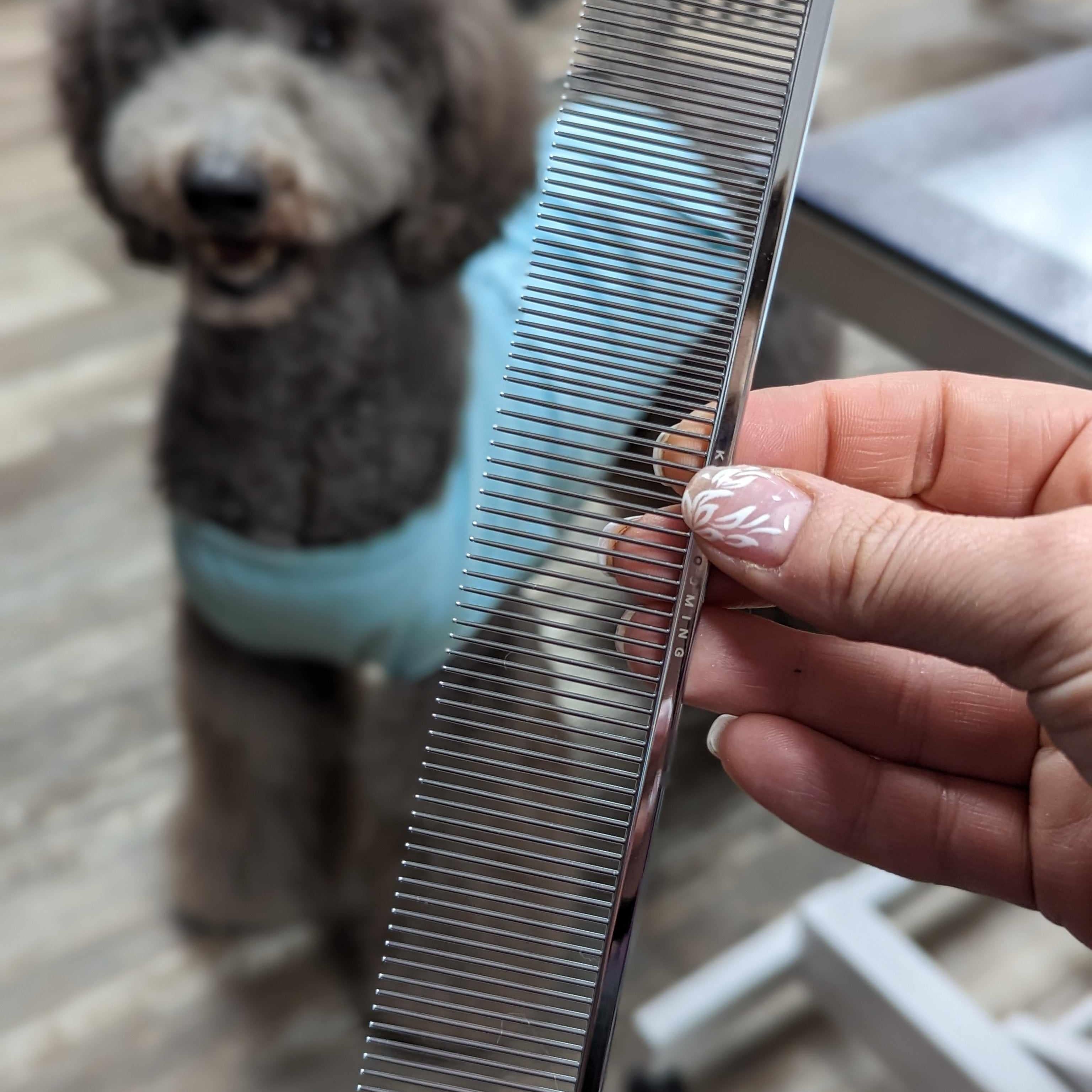 KISS scissoring Comb