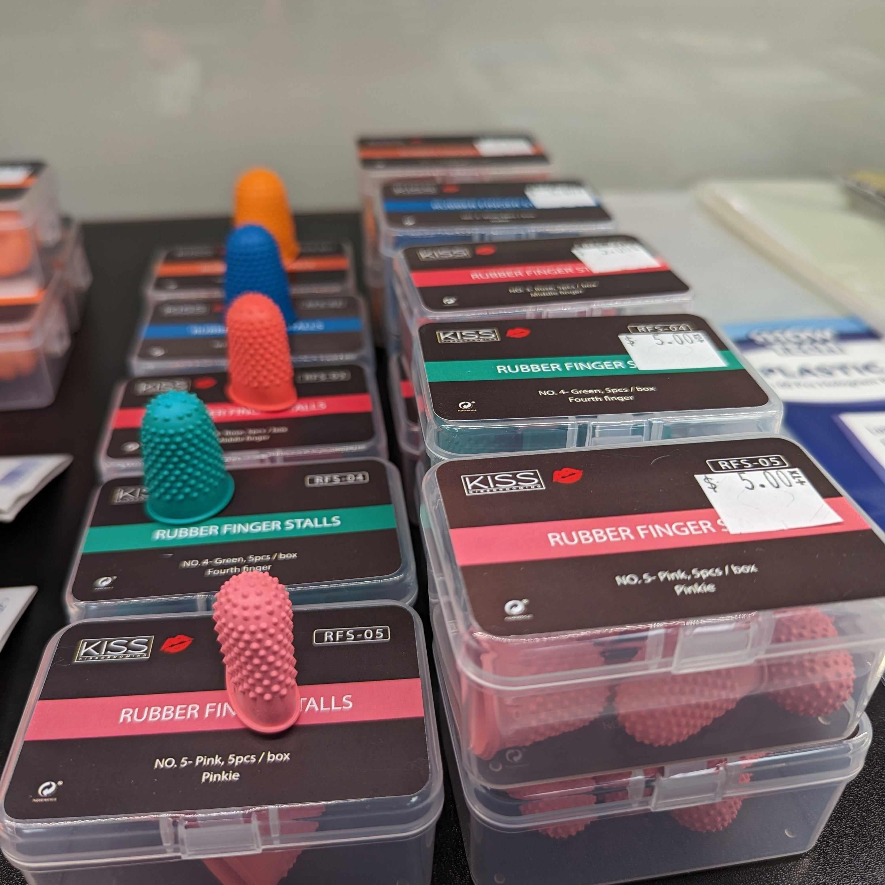 KISS Rubber Finger grips