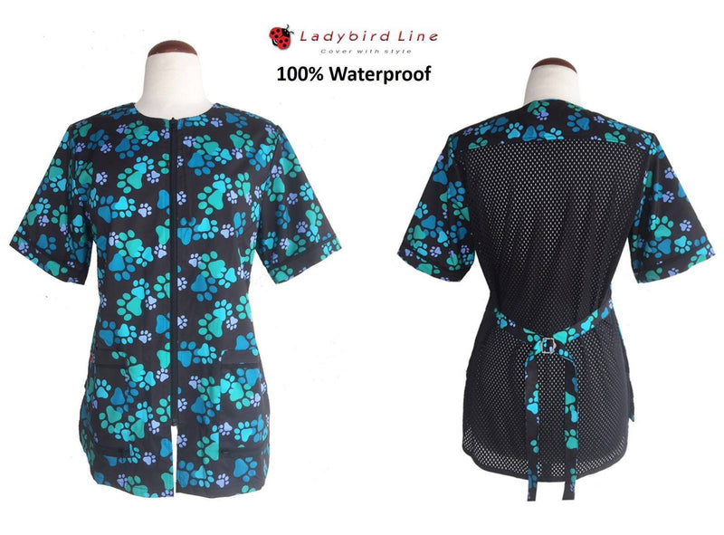 Ladybird Waterproof Bathing Jacket - Dog Print