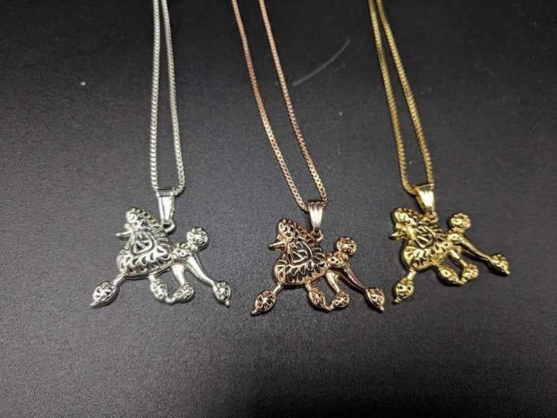Poodle Continental necklace