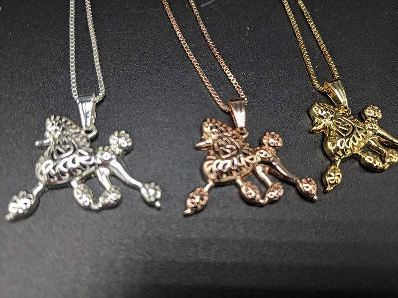 Poodle Continental necklace