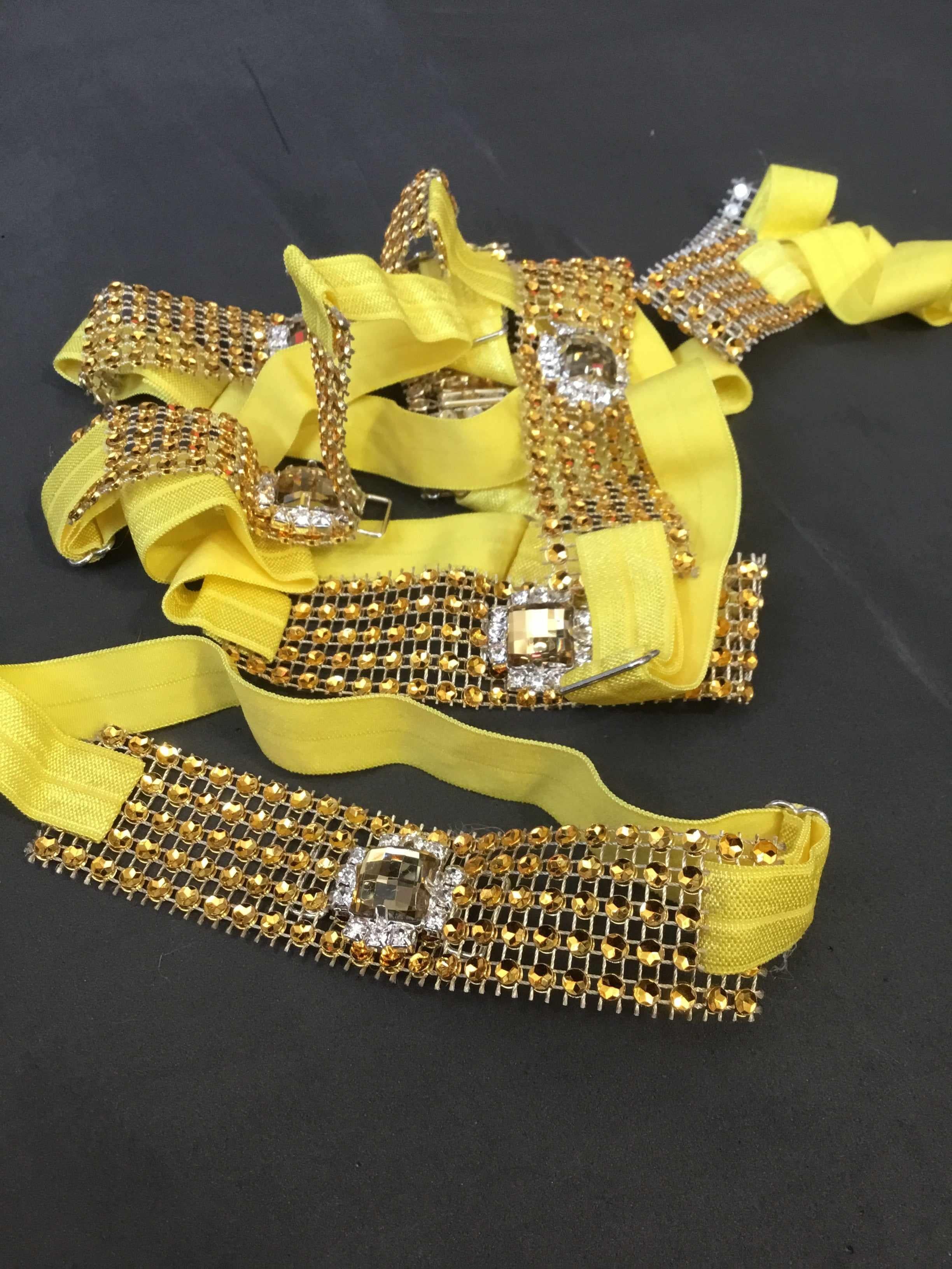 Sparkle Wrap & Gem Collars