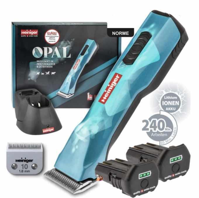 Heininger Opal 2 speed Cordless Clipper- Two battery